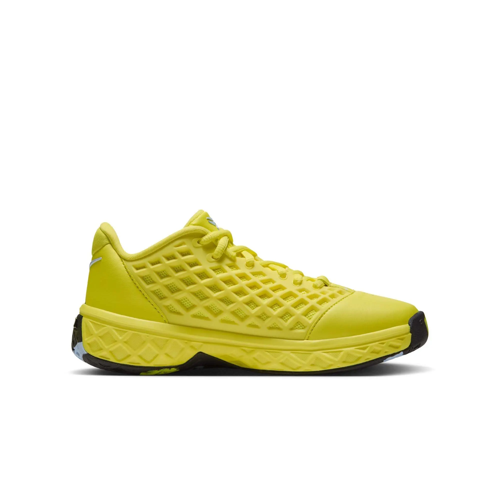 Nike Kobe III Low Protro "Dynamic Yellow" Grade School Kids' Basketball Shoe - DYNAMIC YELLOW/CELESTINE BLUE/BLACK