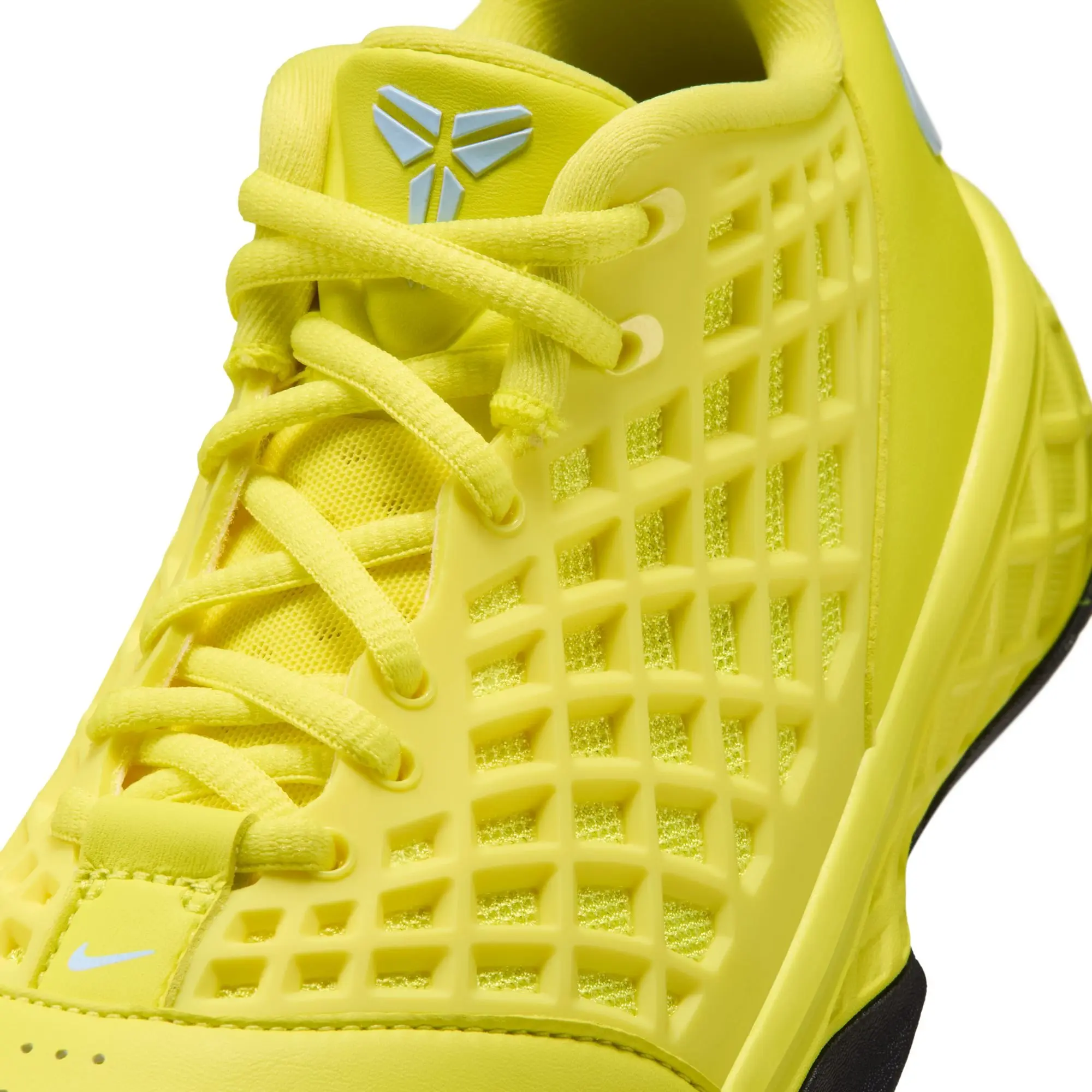 Nike Kobe III Low Protro "Dynamic Yellow" Grade School Kids' Basketball Shoe - DYNAMIC YELLOW/CELESTINE BLUE/BLACK