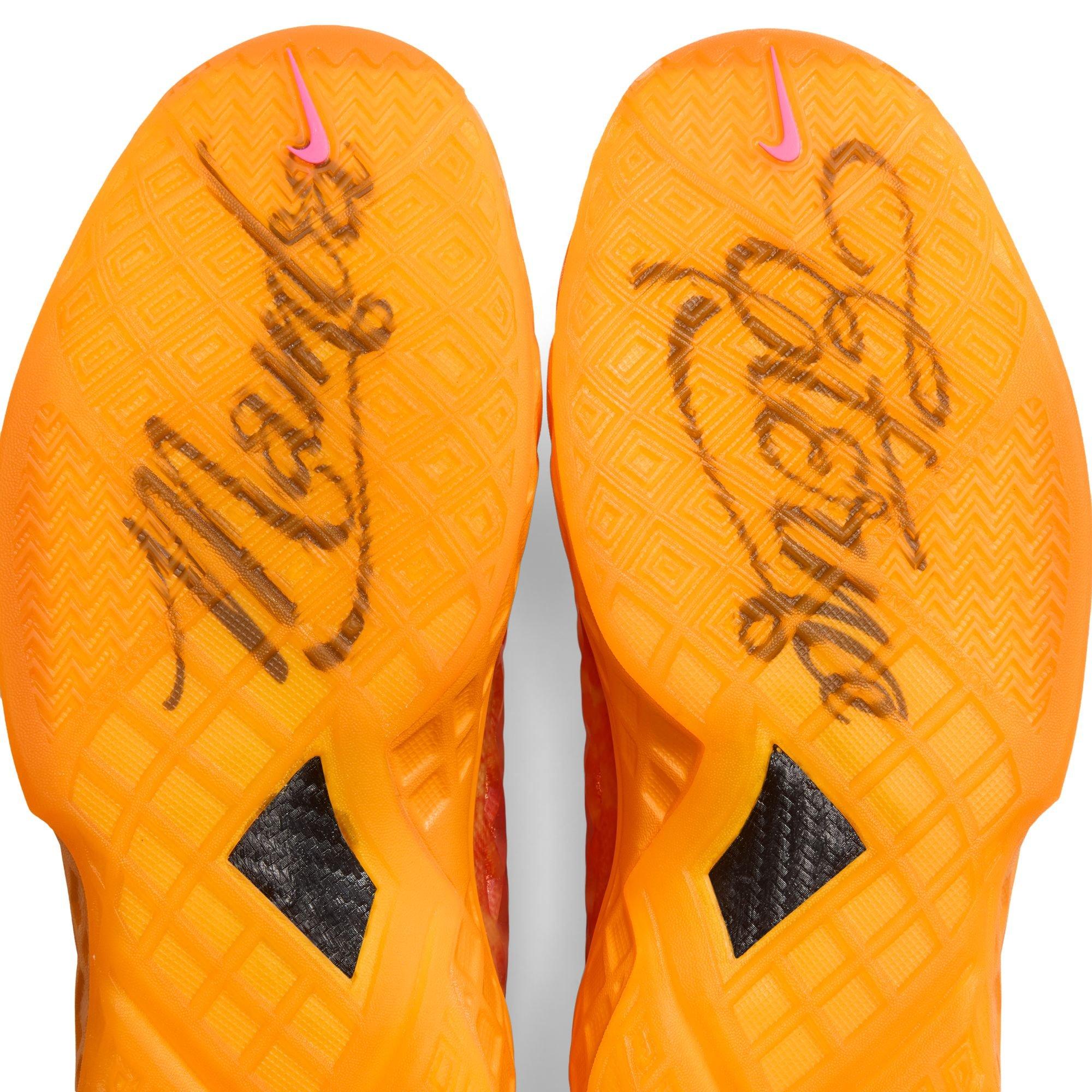 Nike Kobe III Low Protro "Mamba Eterno" Grade School Kids' Basketball Shoe - SUNDIAL/MULTI-COLOR/SAFETY ORANGE