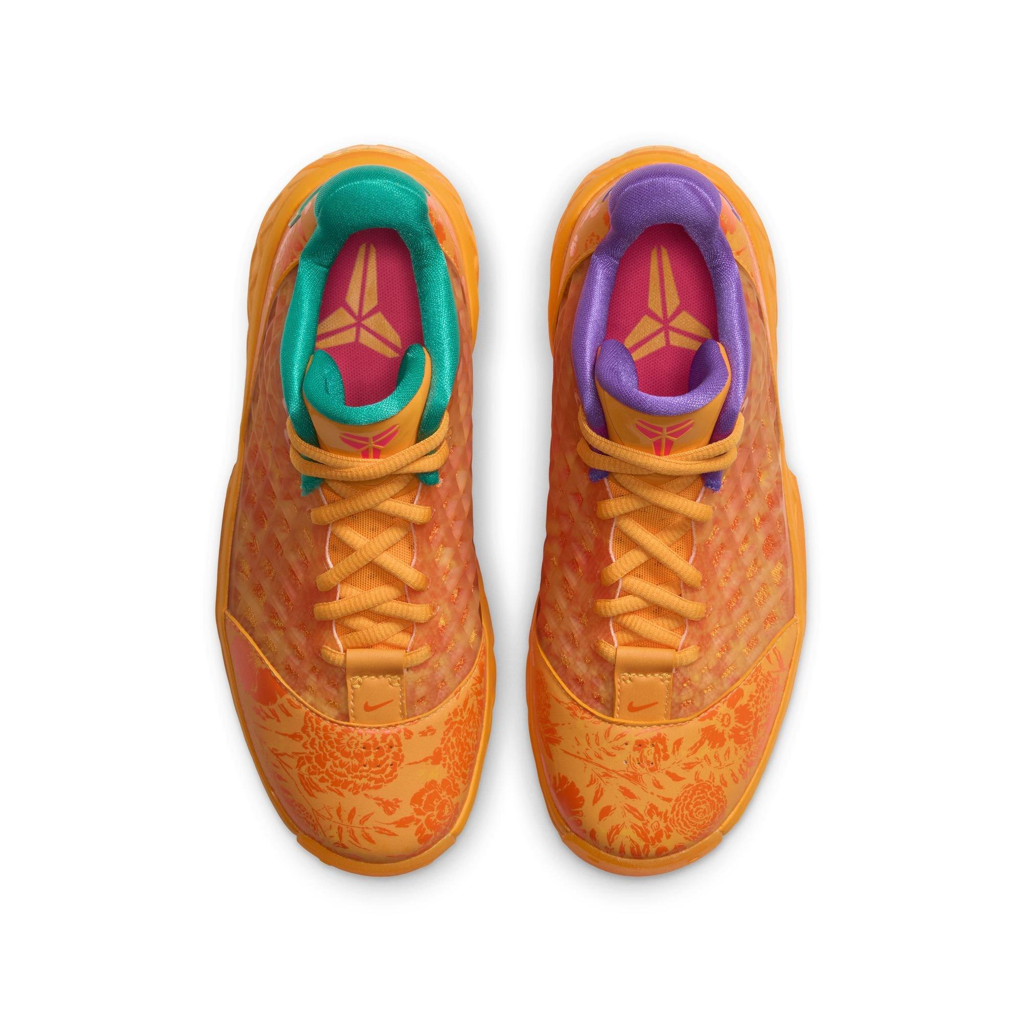 Nike Kobe III Low Protro "Mamba Eterno" Grade School Kids' Basketball Shoe - SUNDIAL/MULTI-COLOR/SAFETY ORANGE