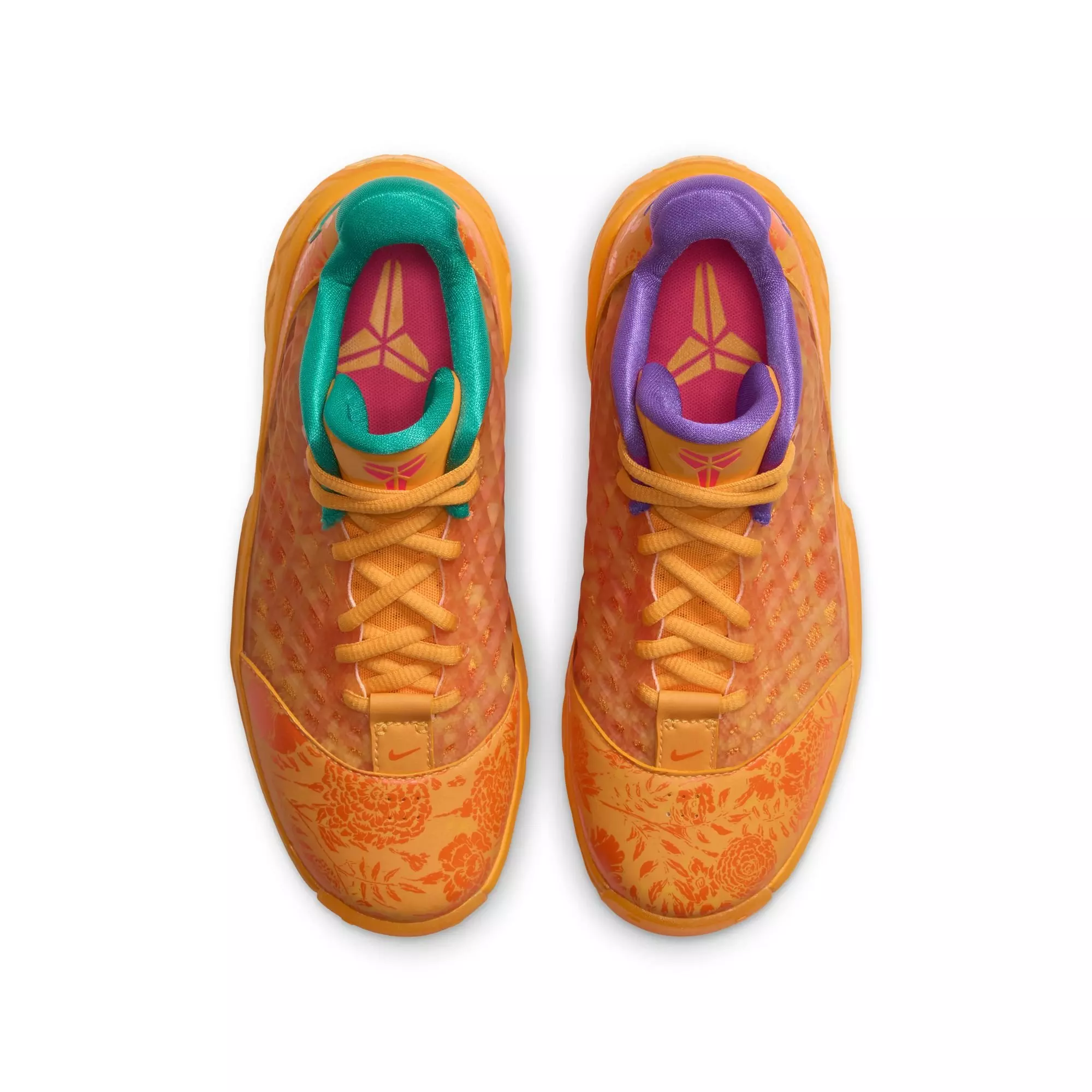 Nike Kobe III Low Protro "Mamba Eterno" Grade School Kids' Basketball Shoe - SUNDIAL/MULTI-COLOR/SAFETY ORANGE