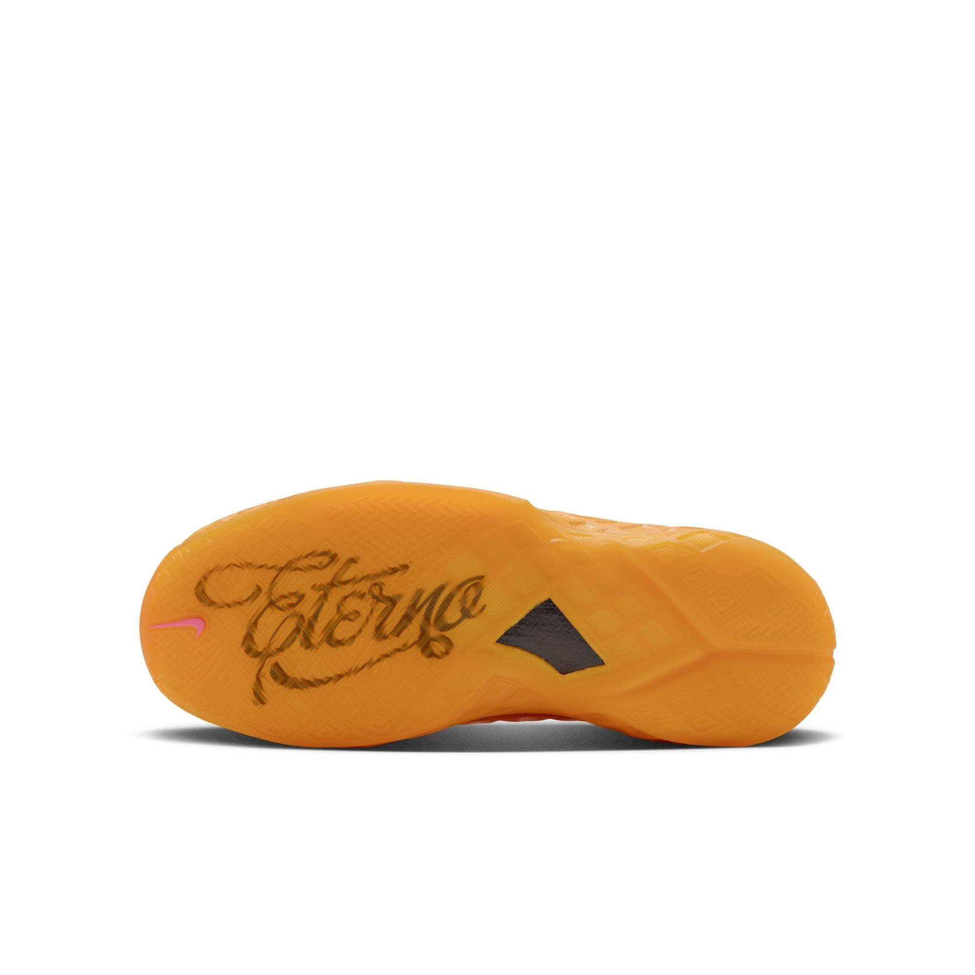 Nike Kobe III Low Protro "Mamba Eterno" Grade School Kids' Basketball Shoe - SUNDIAL/MULTI-COLOR/SAFETY ORANGE