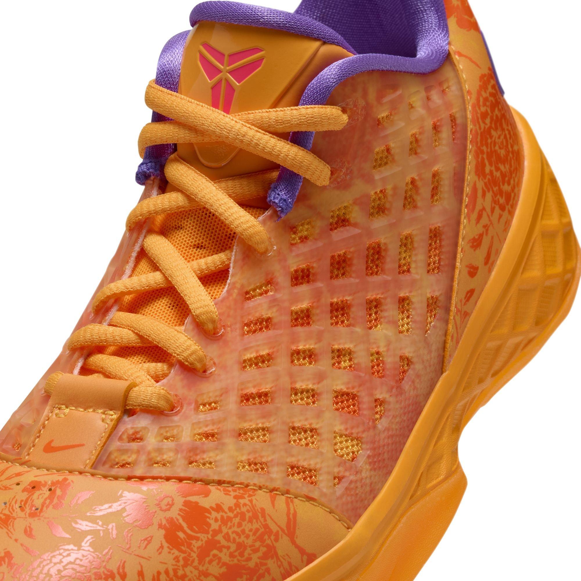 Nike Kobe III Low Protro "Mamba Eterno" Grade School Kids' Basketball Shoe - SUNDIAL/MULTI-COLOR/SAFETY ORANGE