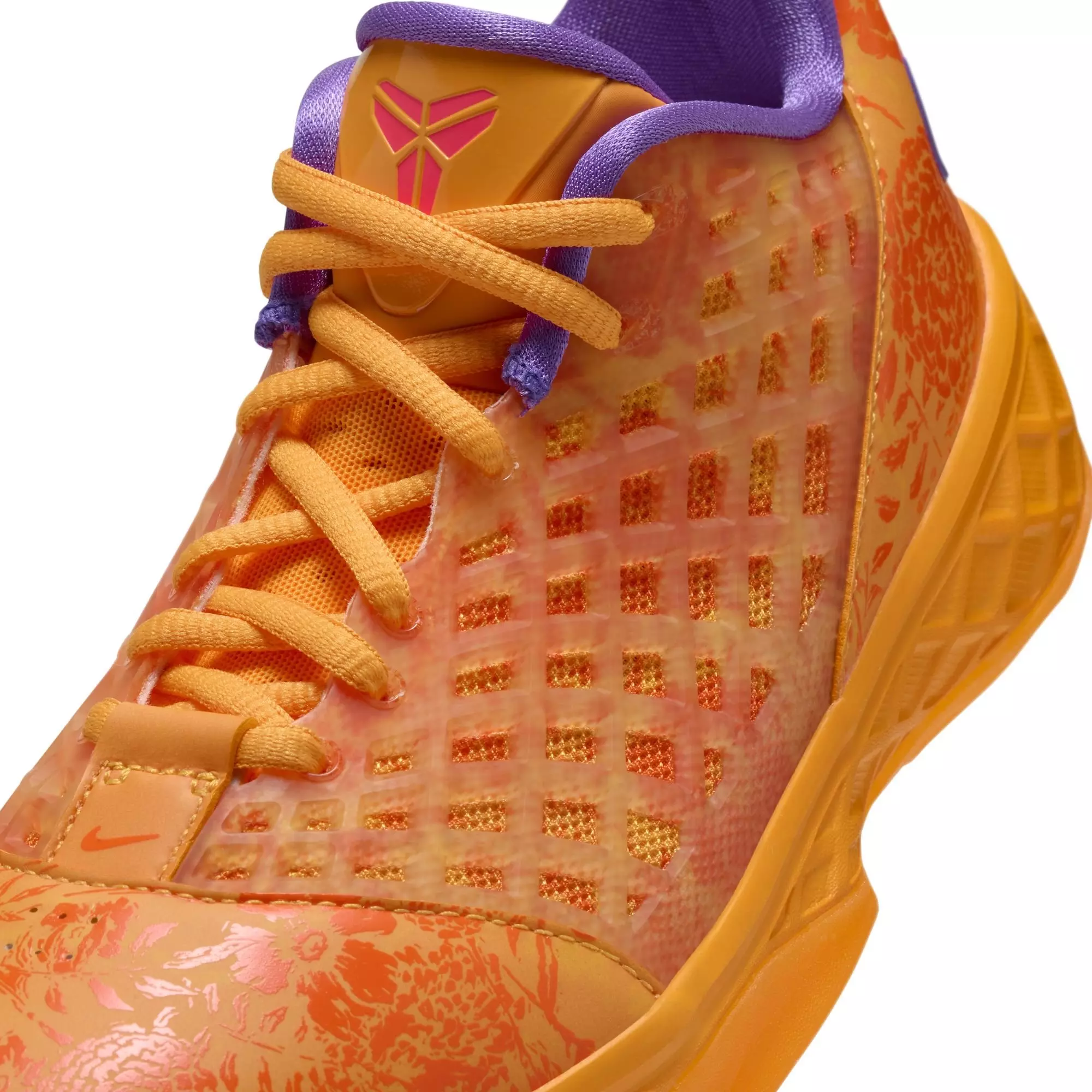 Nike Kobe III Low Protro "Mamba Eterno" Grade School Kids' Basketball Shoe - SUNDIAL/MULTI-COLOR/SAFETY ORANGE