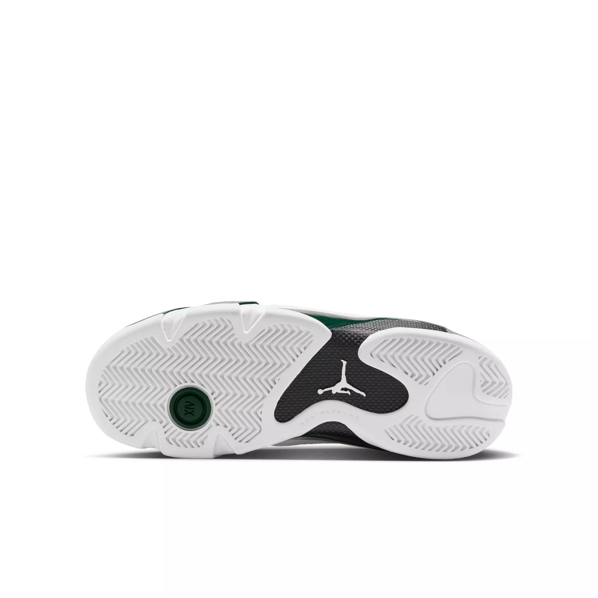 Jordan 14 Retro "Forest Green" Grade School Kids' Shoe - GORGE GREEN/LT GRAPHITE/WHITE