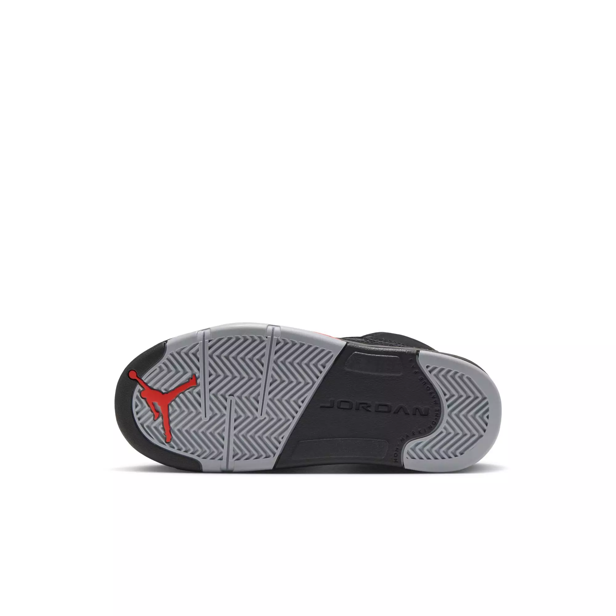 Jordan 5 Retro "Halloween" Preschool Kids' Shoe - BLACK/PICANTE RED/GLOW N THE DARK