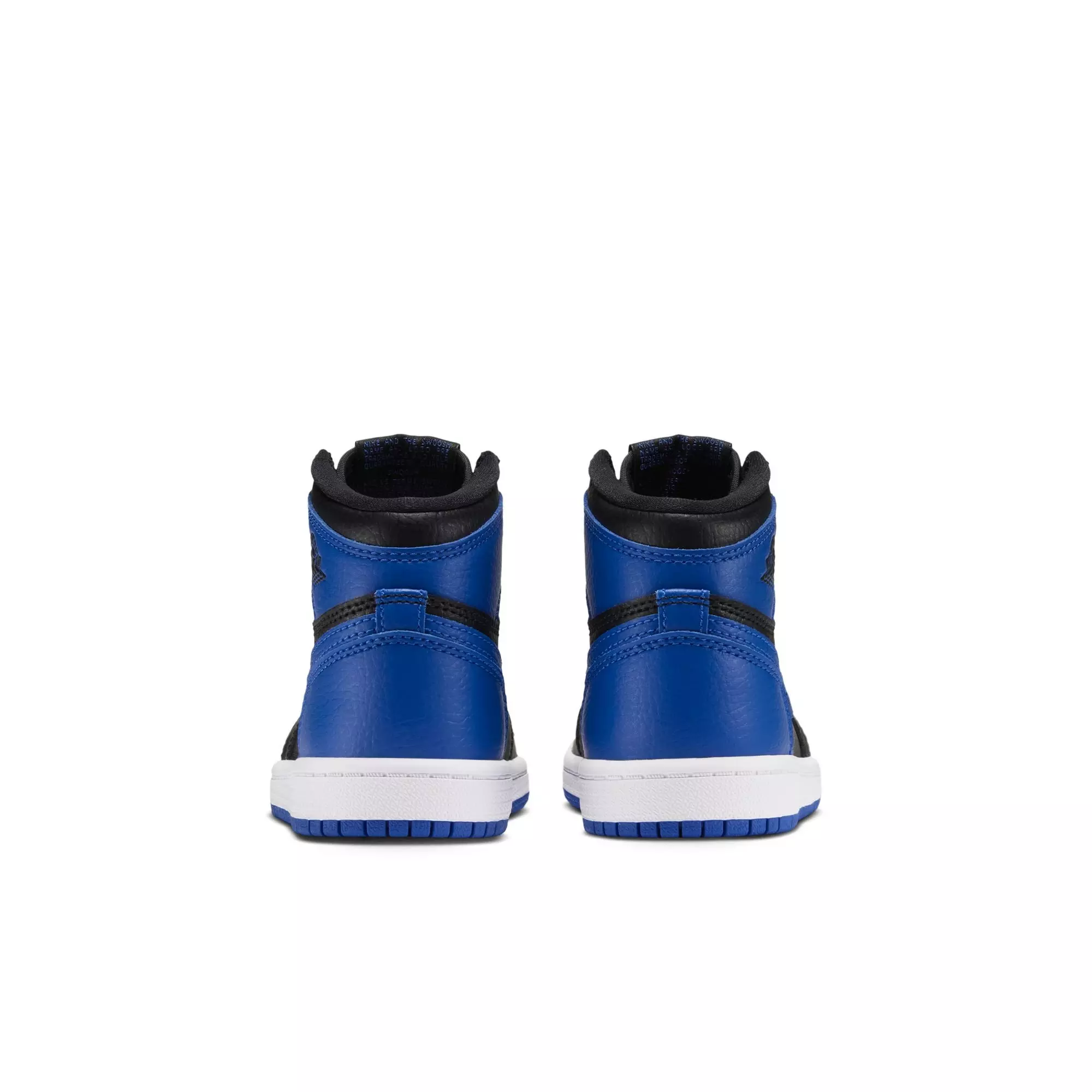 Jordan 1 Retro High OG "Royal" Preschool Kids' Shoe - BLACK/GAME ROYAL/WHITE