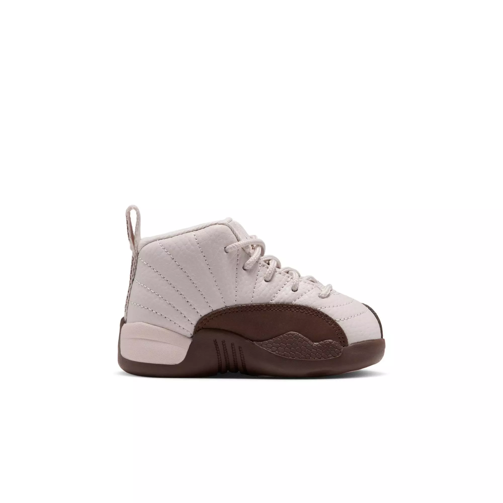 Jordan 12 Retro "Fireside" Toddler Kids' Shoe - LT OREWOOD BRN/CACAO WOW