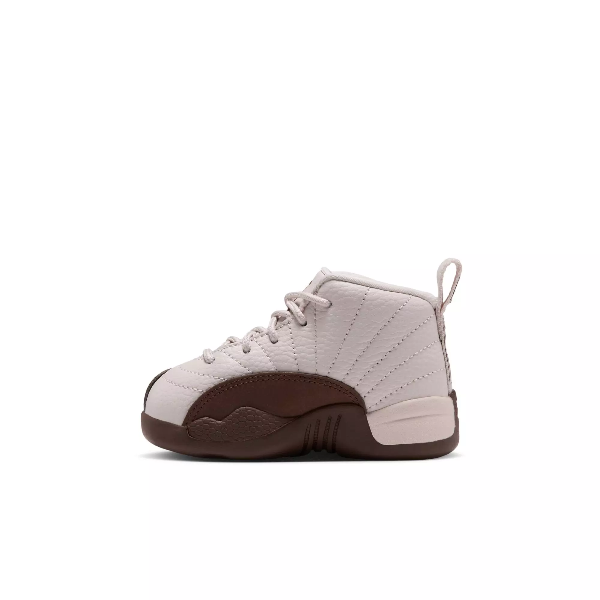 Jordan 12 Retro "Fireside" Toddler Kids' Shoe - LT OREWOOD BRN/CACAO WOW