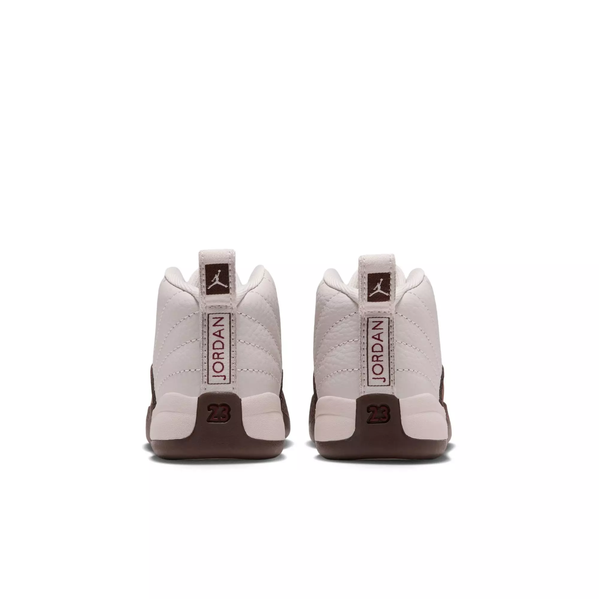Jordan 12 Retro "Fireside" Toddler Kids' Shoe - LT OREWOOD BRN/CACAO WOW