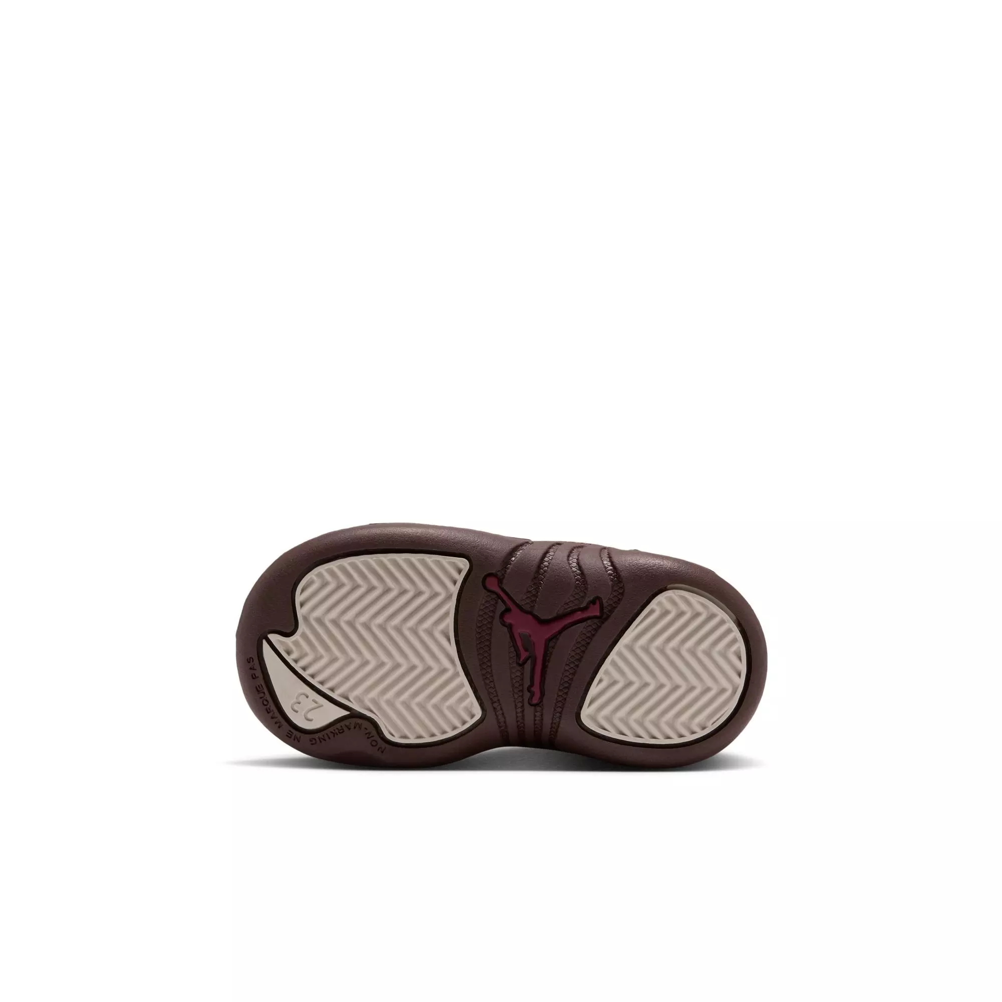 Jordan 12 Retro "Fireside" Toddler Kids' Shoe - LT OREWOOD BRN/CACAO WOW