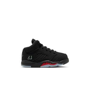 Jordan 5 Retro "Halloween" Toddler Kids' Shoe - BLACK/PICANTE RED/GLOW N THE DARK