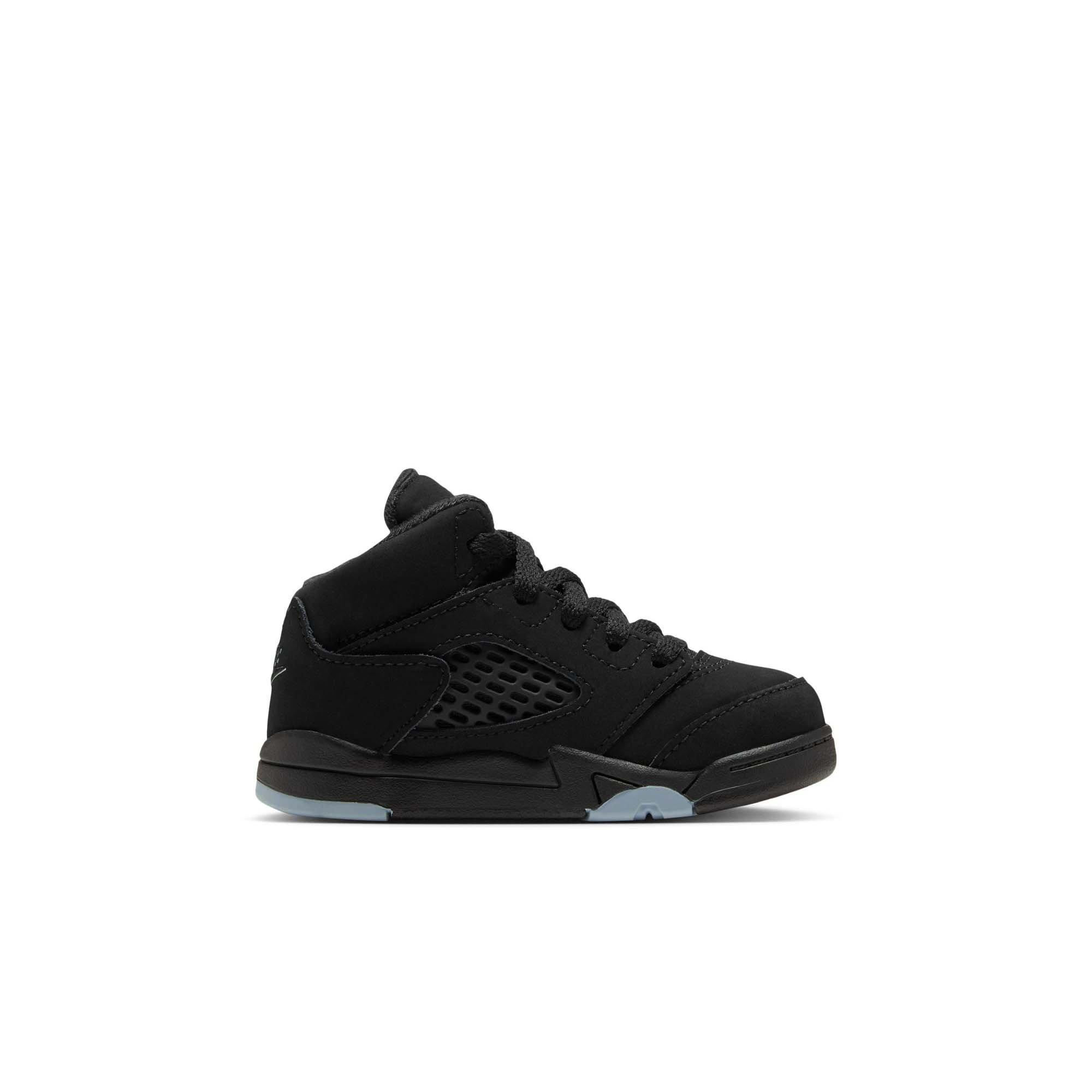 Jordan 5 Retro "Halloween" Toddler Kids' Shoe - BLACK/PICANTE RED/GLOW N THE DARK