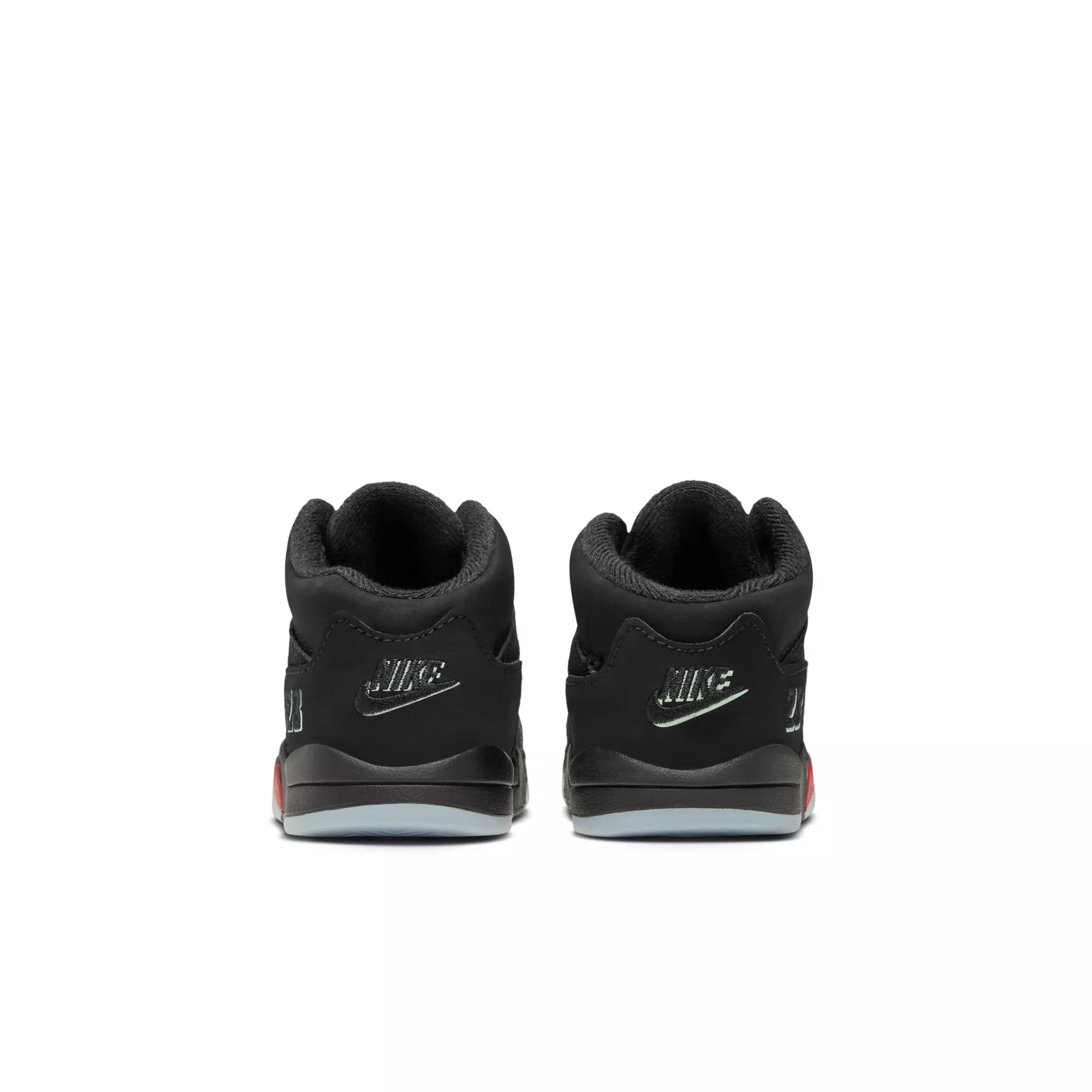 Jordan 5 Retro "Halloween" Toddler Kids' Shoe - BLACK/PICANTE RED/GLOW N THE DARK