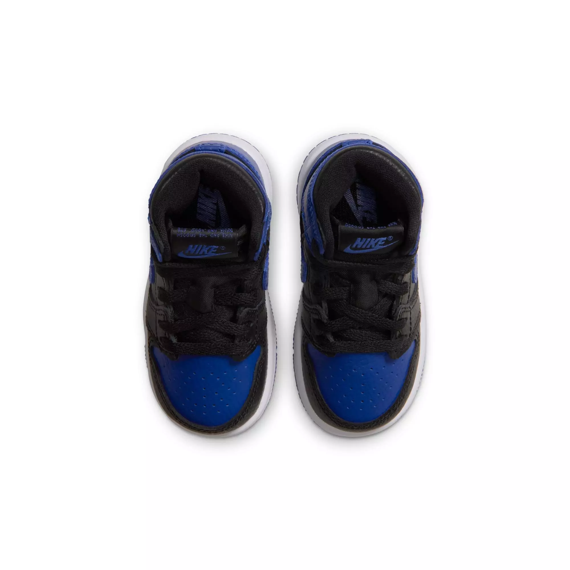 Jordan 1 Retro High OG "Royal" Toddler Kids' Shoe - BLACK/GAME ROYAL/WHITE