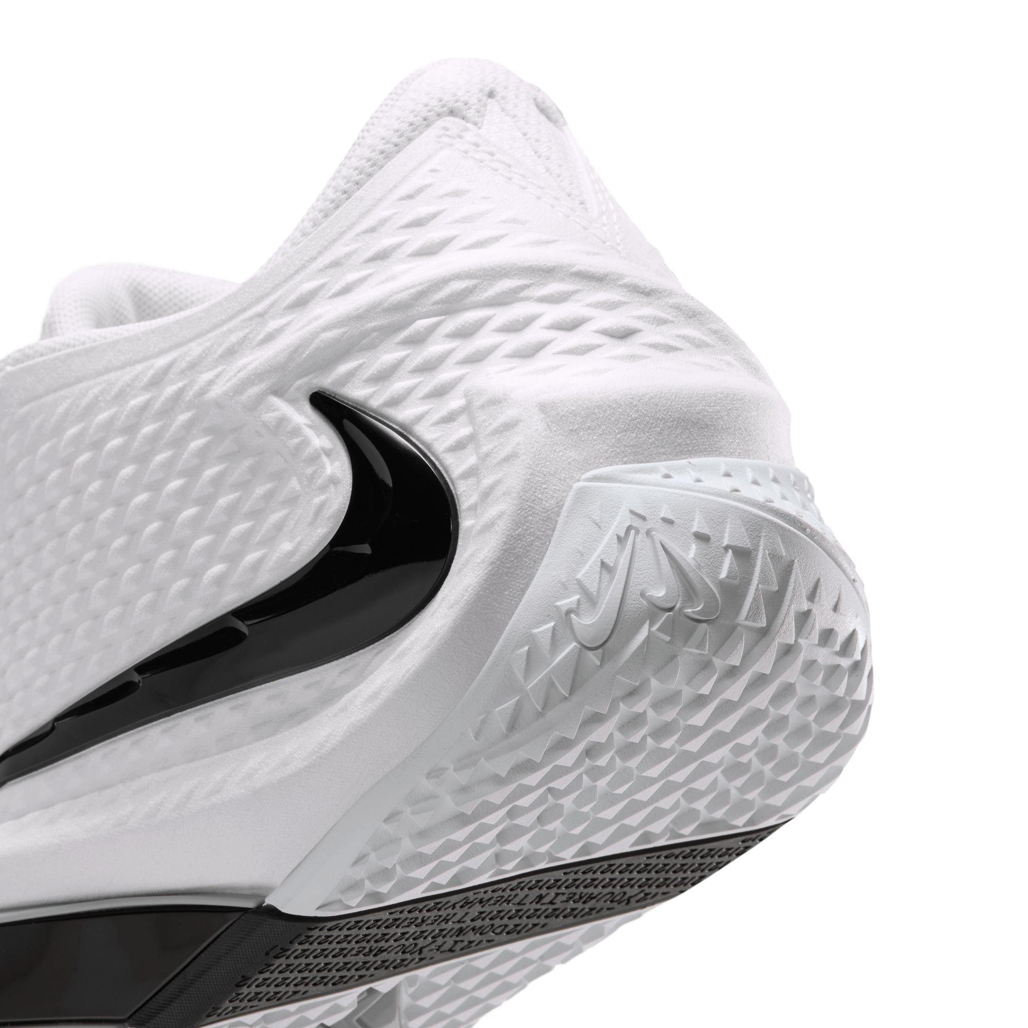 Nike Ja 4 "Phantom" Men's Basketball Shoe - WHITE/BLACK/COBALT BLISS/PHOTON DUST