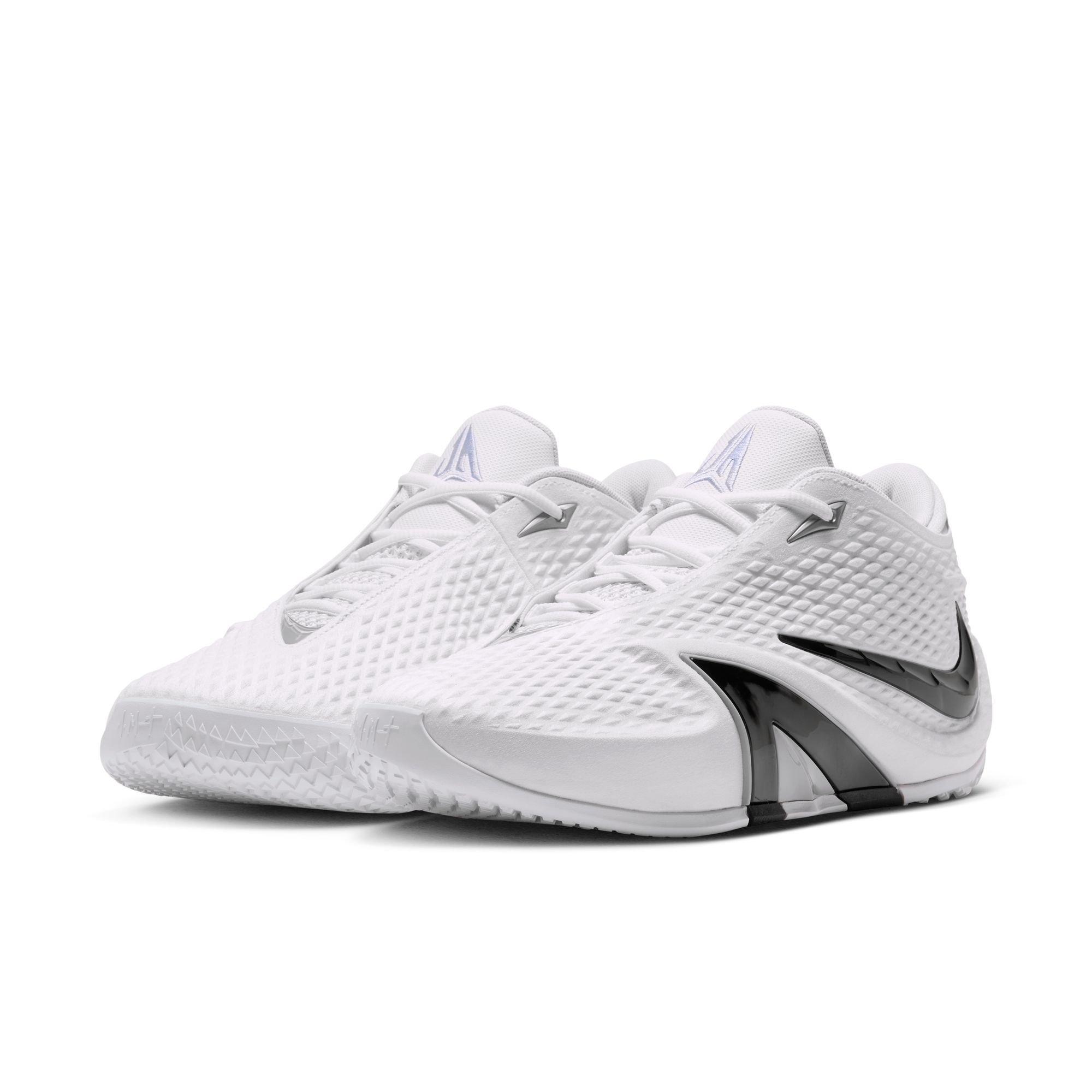 Nike Ja 4 "Phantom" Men's Basketball Shoe - WHITE/BLACK/COBALT BLISS/PHOTON DUST