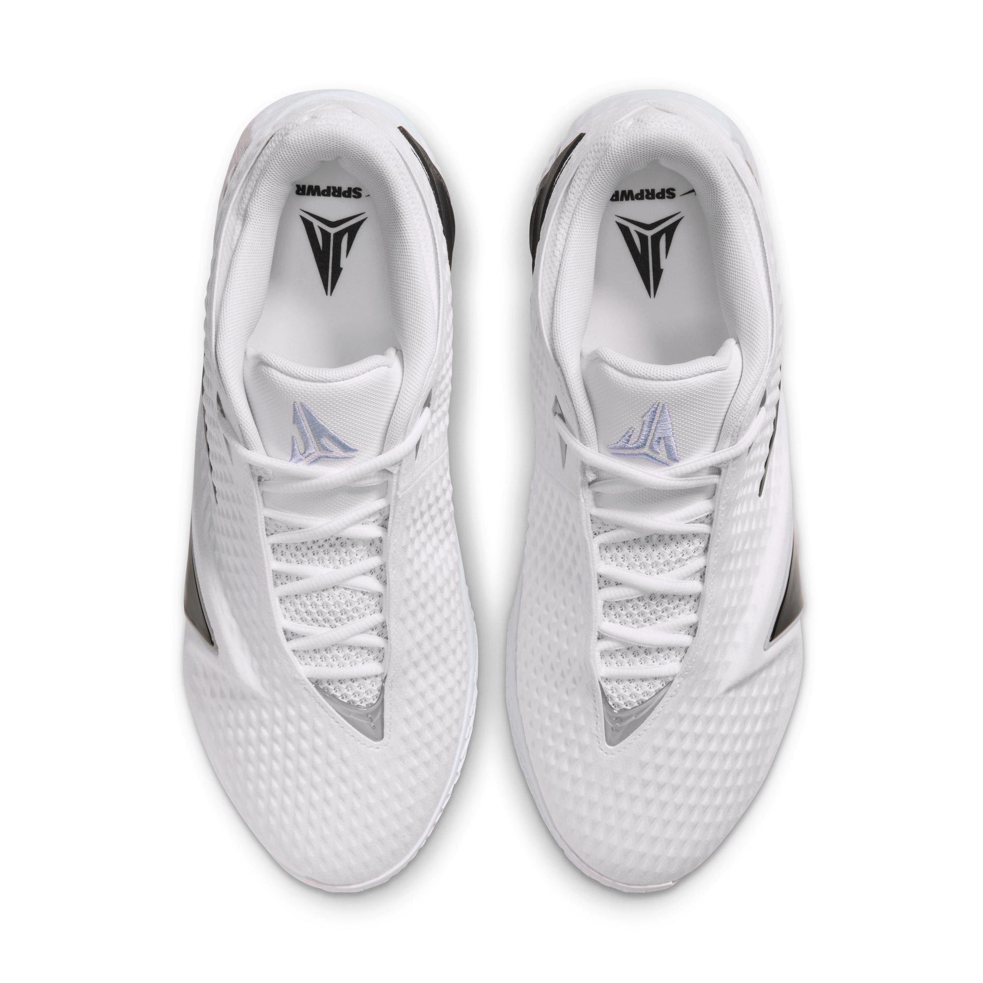 Nike Ja 4 "Phantom" Men's Basketball Shoe - WHITE/BLACK/COBALT BLISS/PHOTON DUST