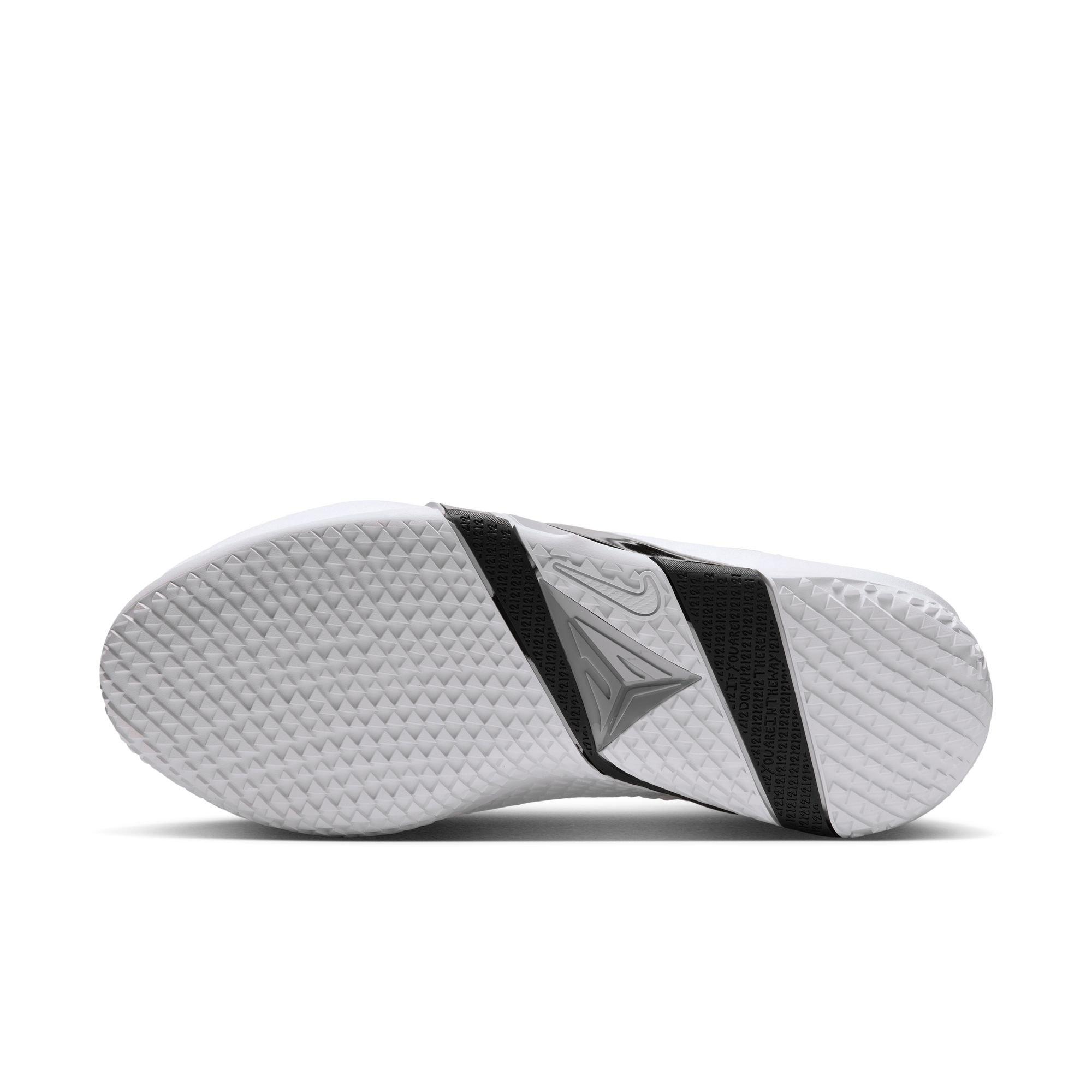 Nike Ja 4 "Phantom" Men's Basketball Shoe - WHITE/BLACK/COBALT BLISS/PHOTON DUST