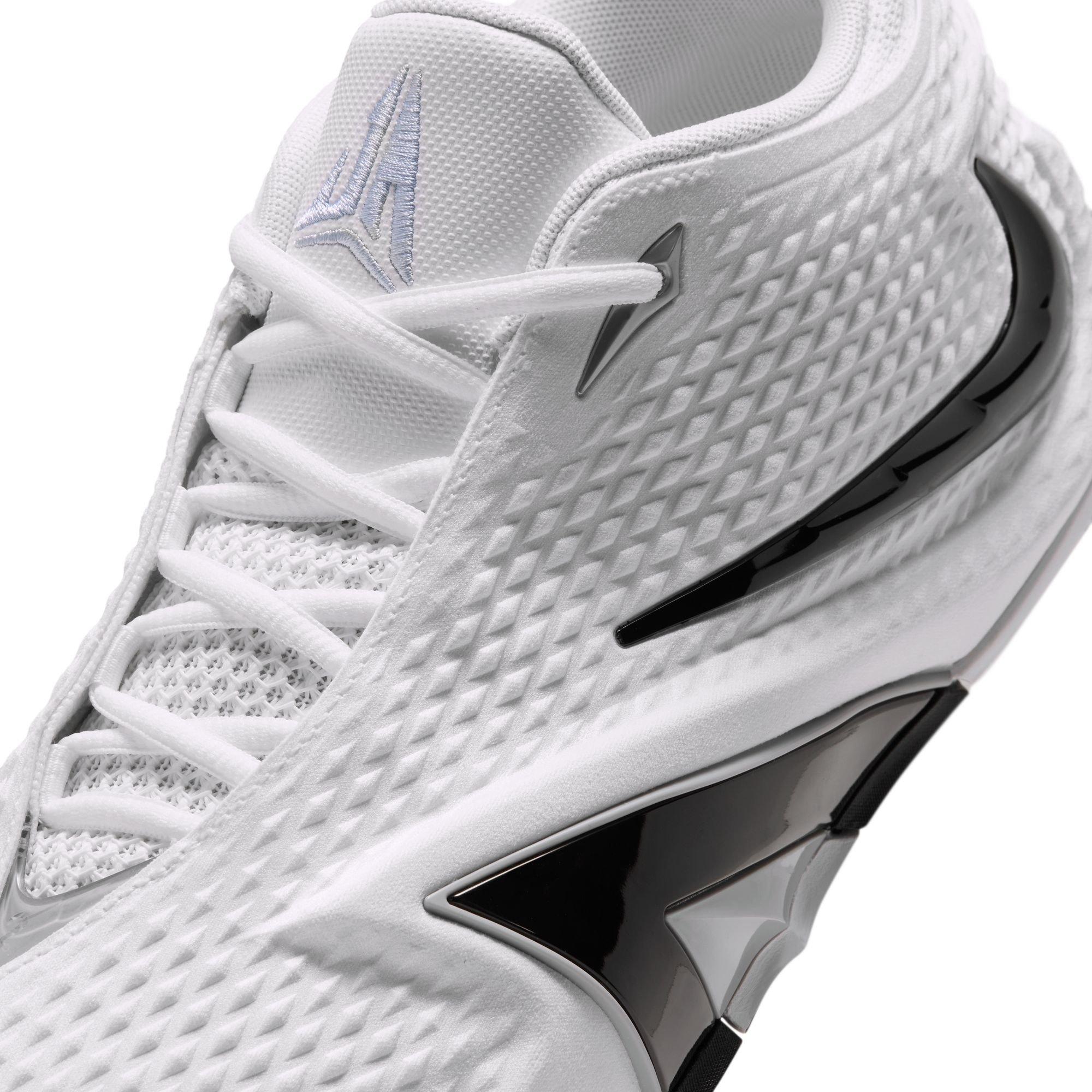 Nike Ja 4 "Phantom" Men's Basketball Shoe - WHITE/BLACK/COBALT BLISS/PHOTON DUST