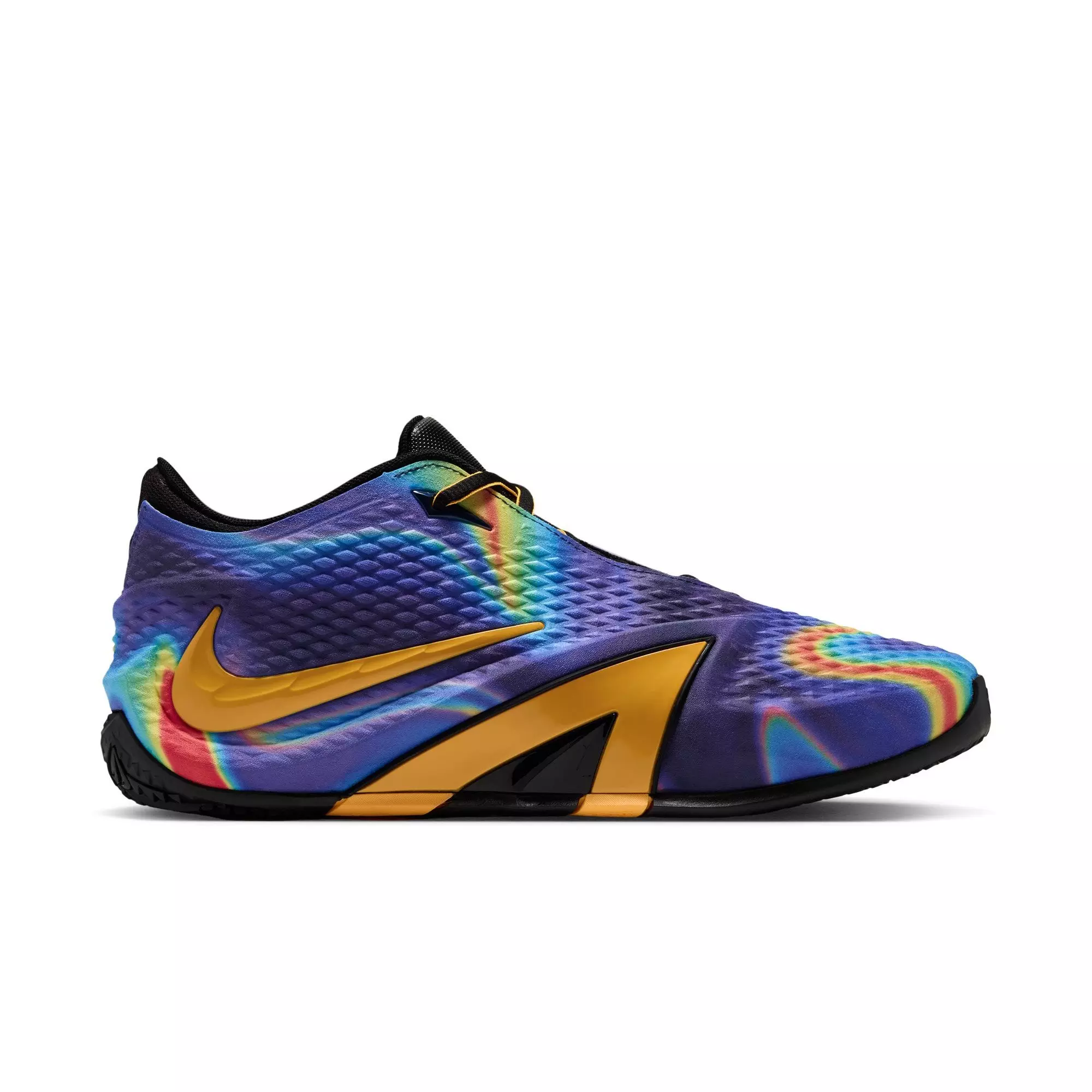 Nike Ja 4 "Heat Check" Men's Basketball Shoe - OBSIDIAN/TOTAL ORANGE/DARK IRIS/BLACK