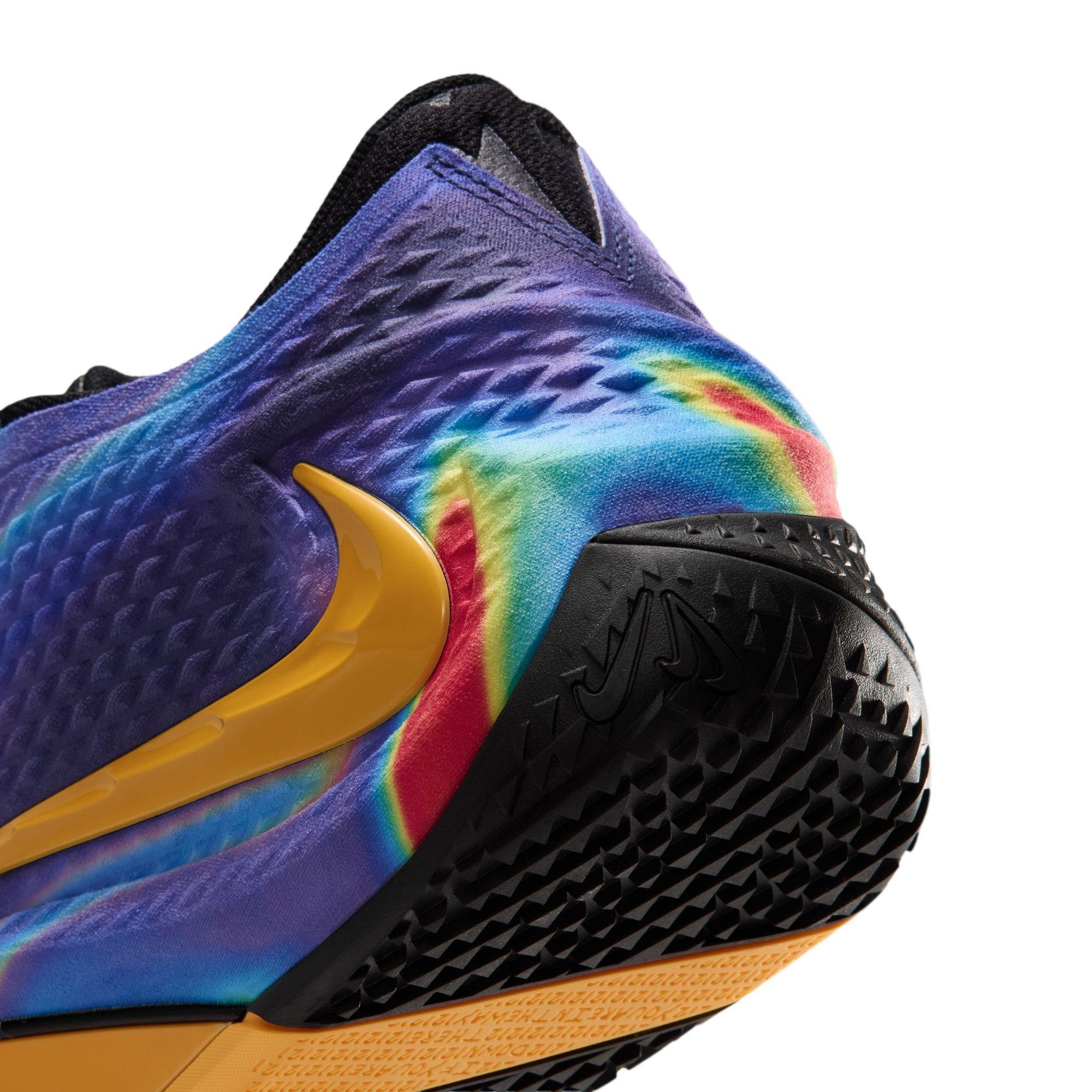 Nike Ja 4 "Heat Check" Men's Basketball Shoe - OBSIDIAN/TOTAL ORANGE/DARK IRIS/BLACK