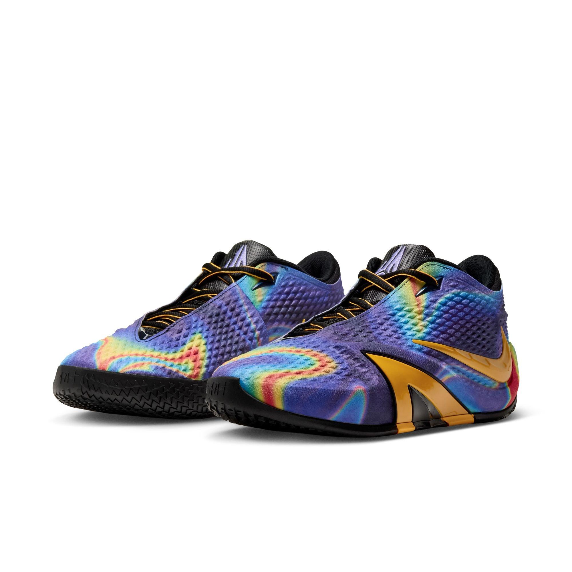 Nike Ja 4 "Heat Check" Men's Basketball Shoe - OBSIDIAN/TOTAL ORANGE/DARK IRIS/BLACK