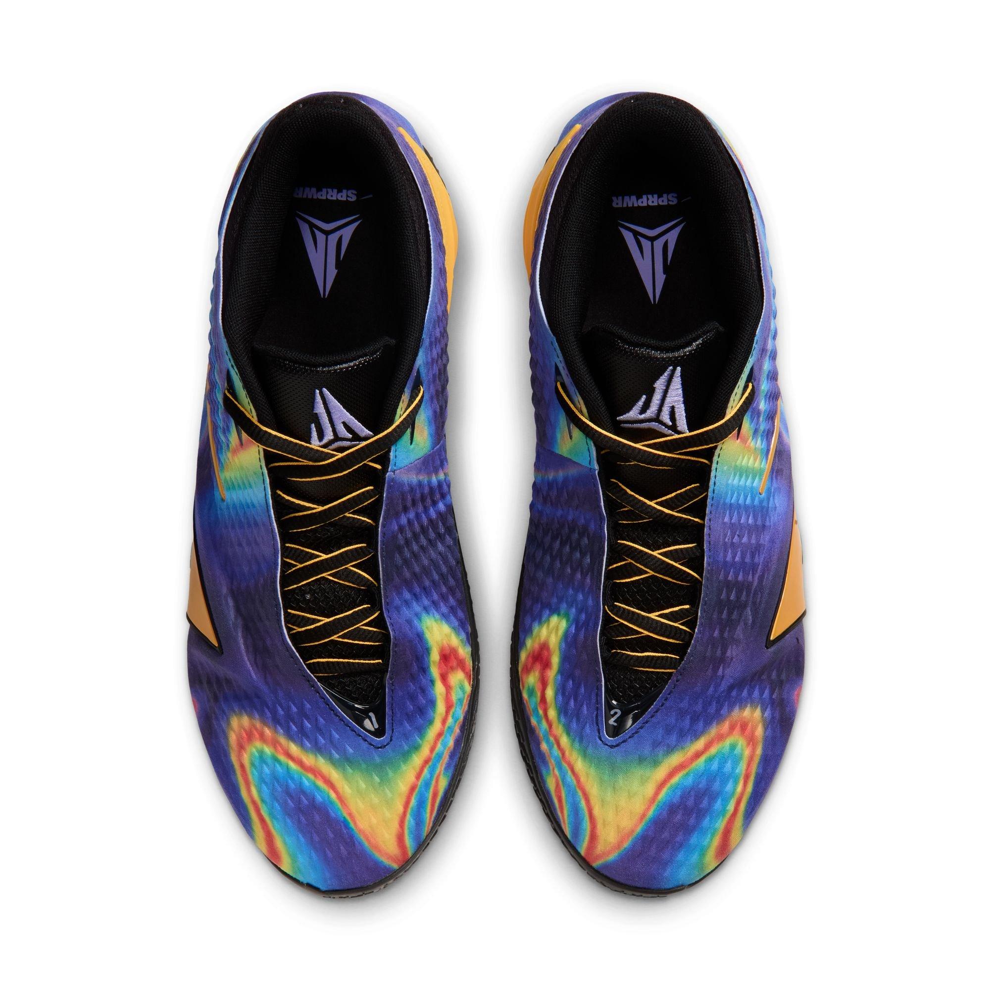 Nike Ja 4 "Heat Check" Men's Basketball Shoe - OBSIDIAN/TOTAL ORANGE/DARK IRIS/BLACK