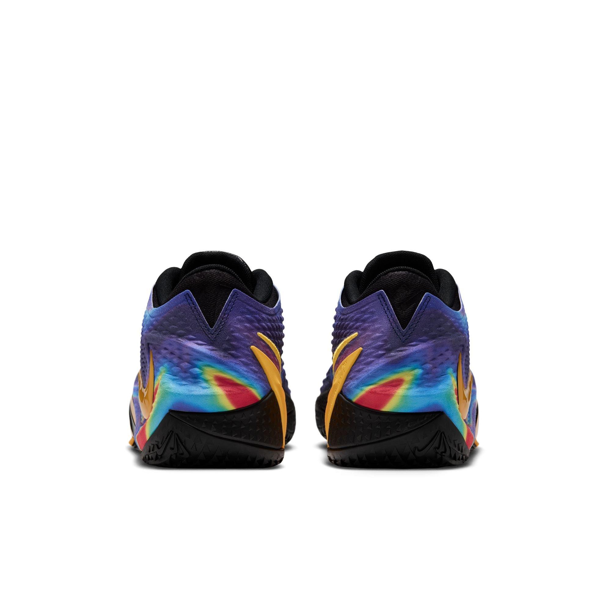 Nike Ja 4 "Heat Check" Men's Basketball Shoe - OBSIDIAN/TOTAL ORANGE/DARK IRIS/BLACK