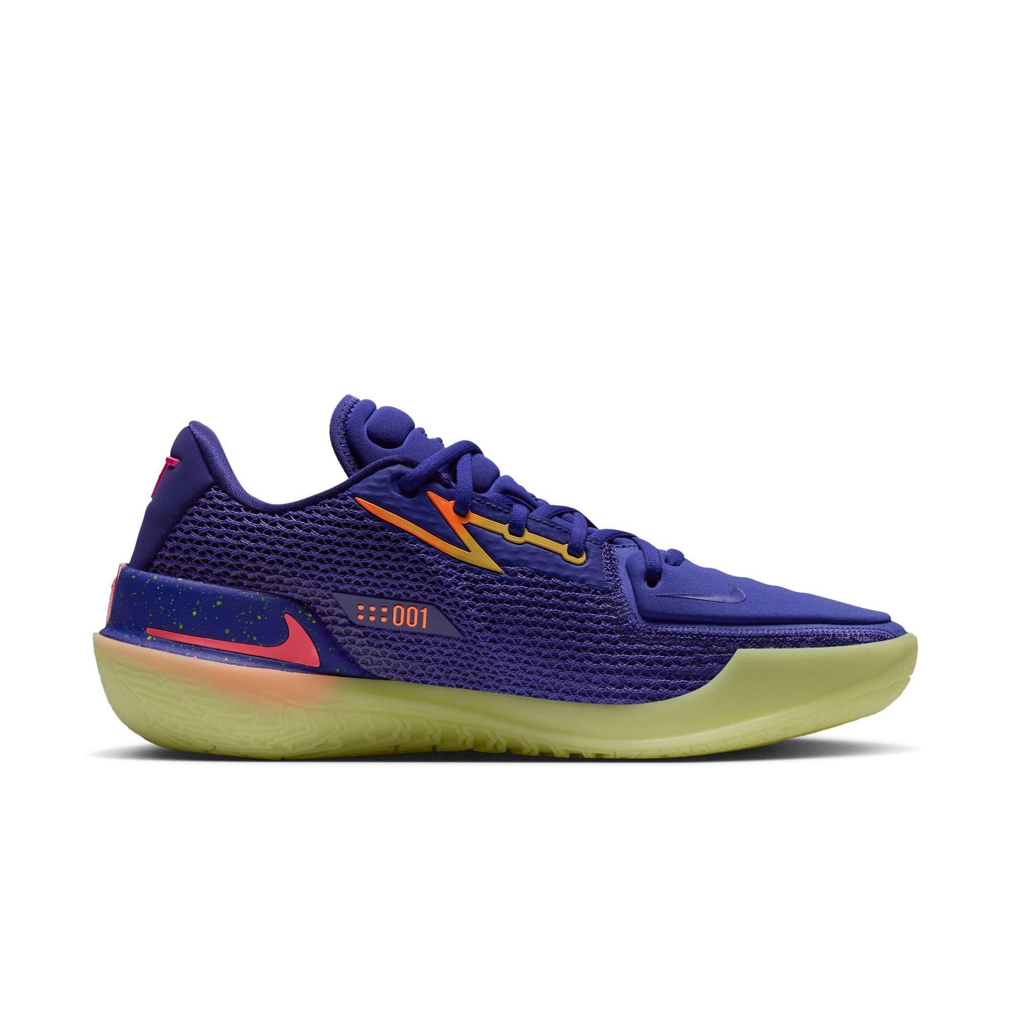 Nike G.T. Cut "Nova" Men's Basketball Shoe - PURPLE COMET/LASER FUCHSIA/TOPAZ GOLD