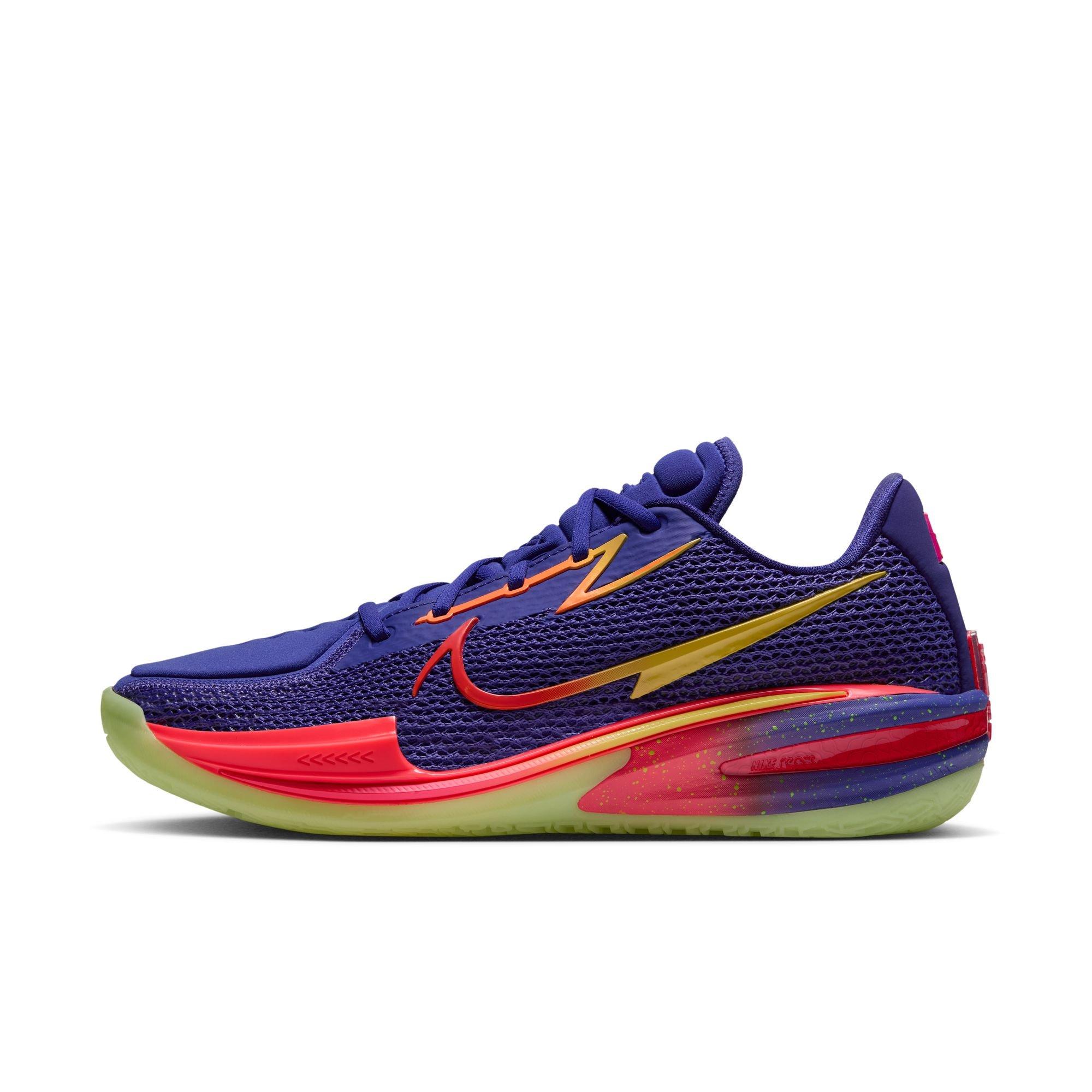 Nike G.T. Cut "Nova" Men's Basketball Shoe - PURPLE COMET/LASER FUCHSIA/TOPAZ GOLD