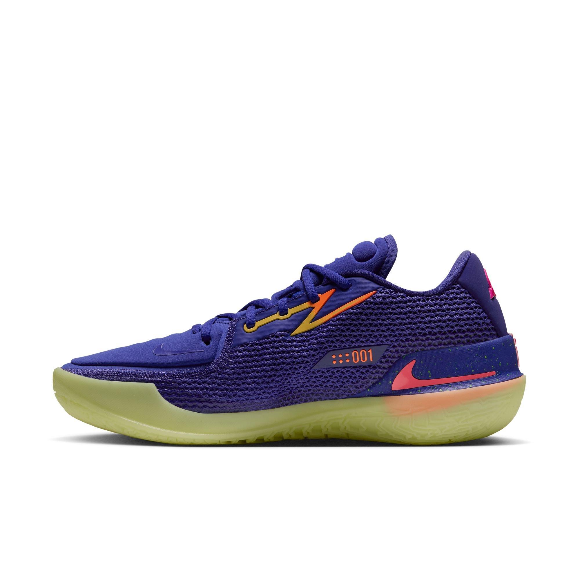 Nike G.T. Cut "Nova" Men's Basketball Shoe - PURPLE COMET/LASER FUCHSIA/TOPAZ GOLD