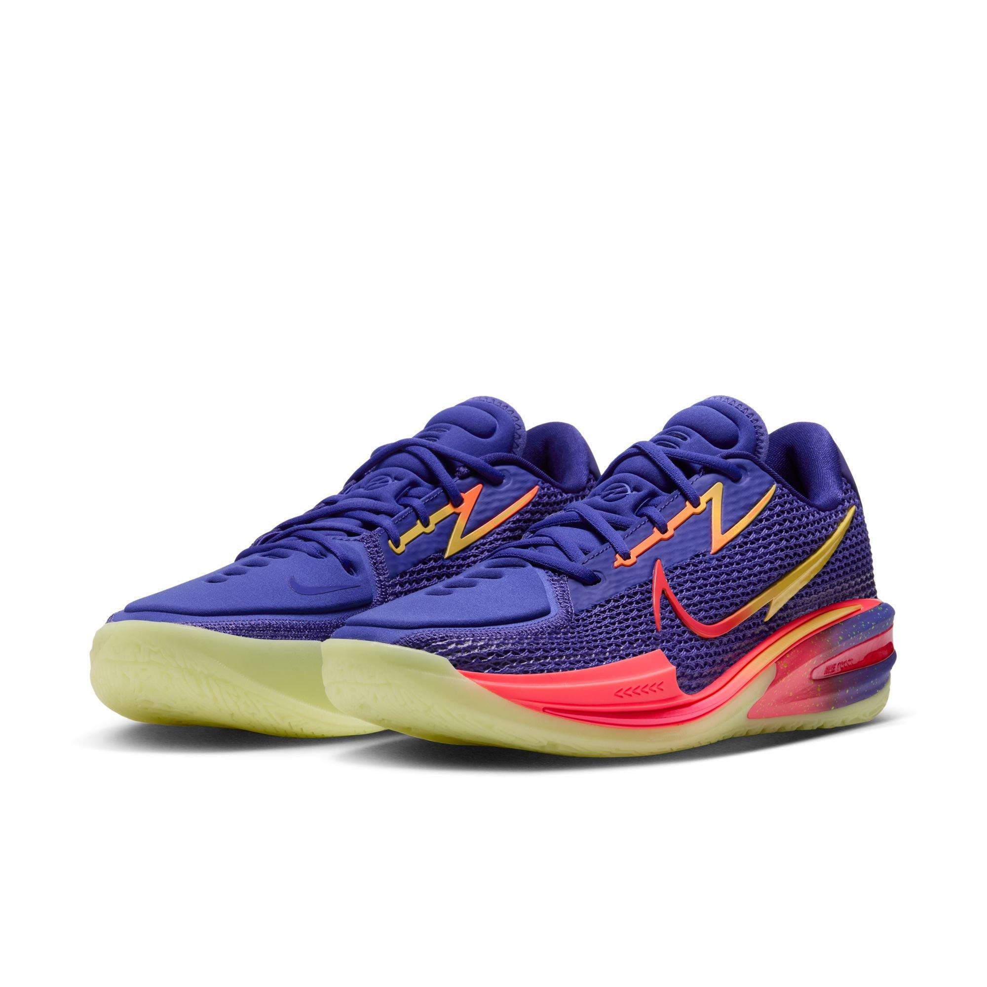 Nike G.T. Cut "Nova" Men's Basketball Shoe - PURPLE COMET/LASER FUCHSIA/TOPAZ GOLD