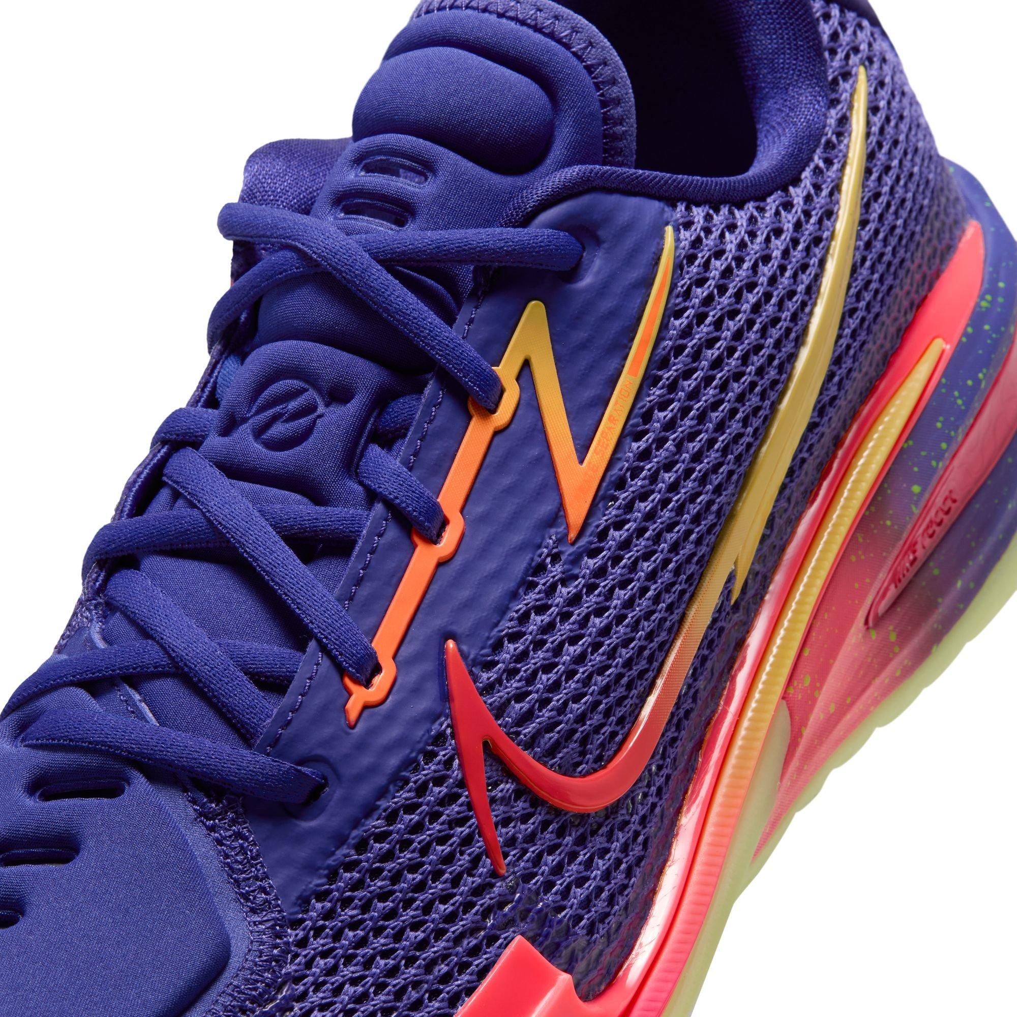 Nike G.T. Cut "Nova" Men's Basketball Shoe - PURPLE COMET/LASER FUCHSIA/TOPAZ GOLD
