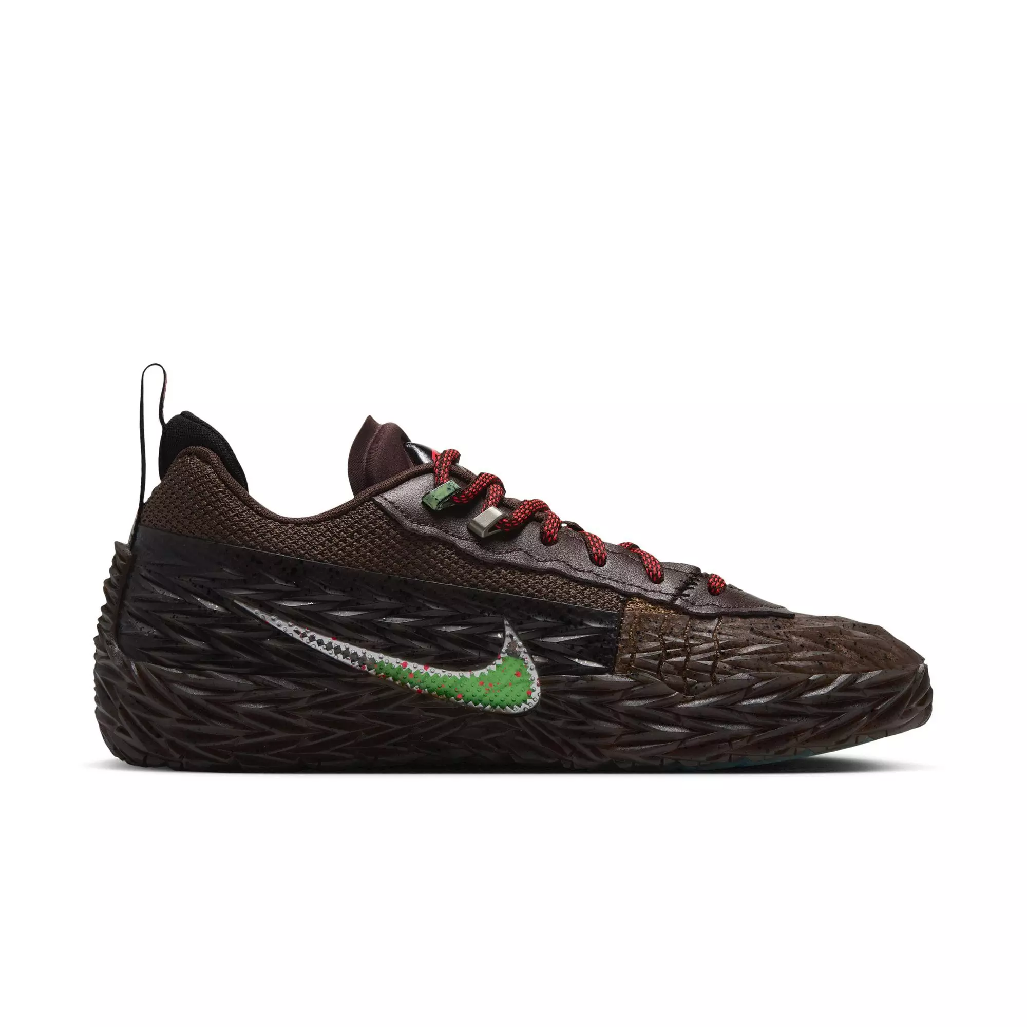 Nike S.T. Flare 2 "Halloween" Men's Basketball Shoe - TAUPE/METALLIC SILVER/LT BRITISH TAN