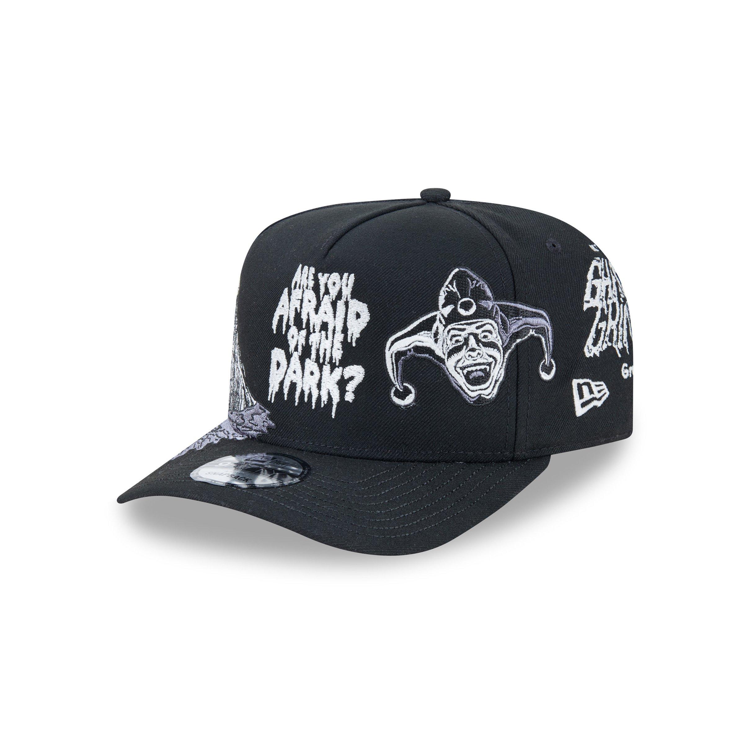 New Era 9FIFTY A-Frame Are You Afraid Snapback Hat - Black - BLACK