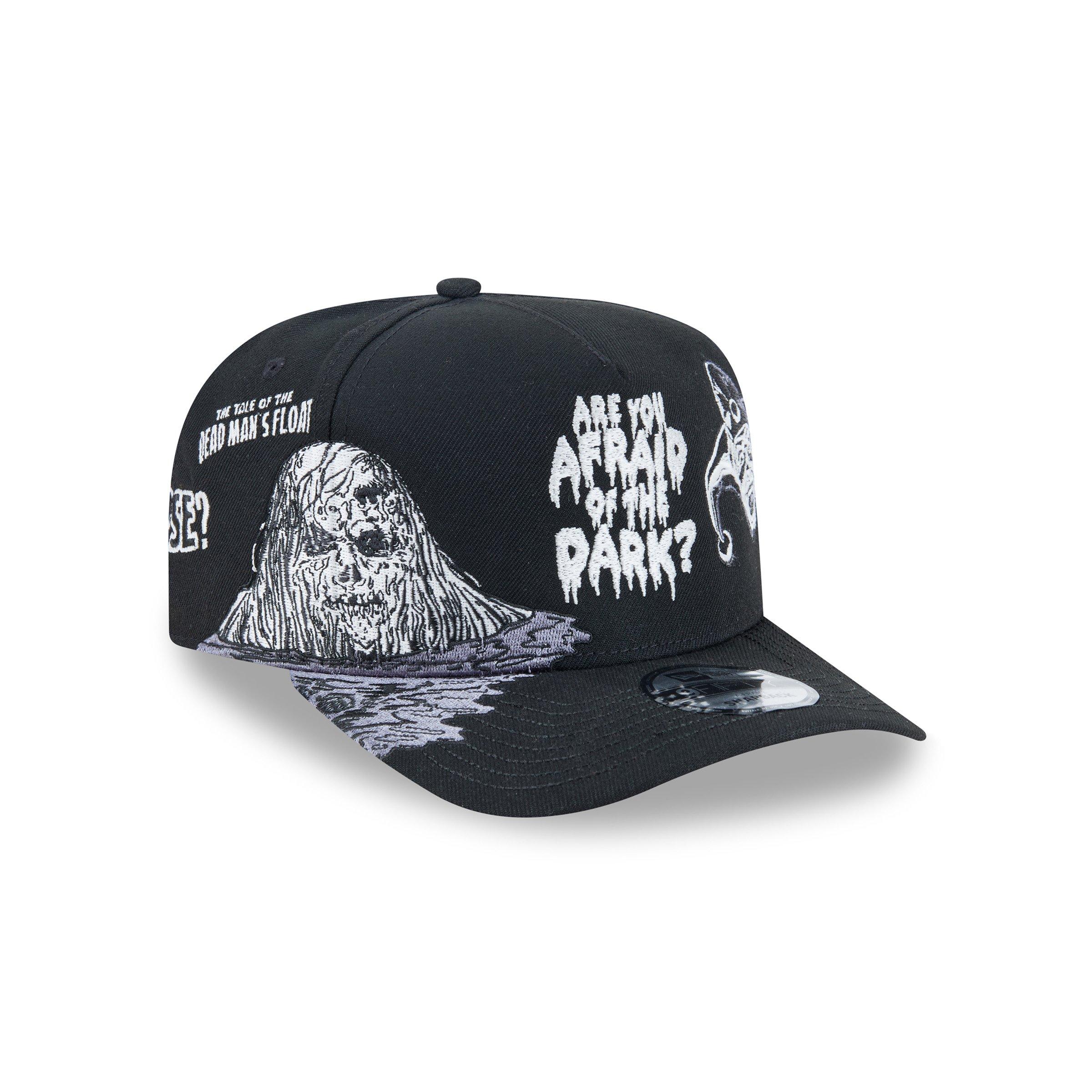 New Era 9FIFTY A-Frame Are You Afraid Snapback Hat - Black - BLACK
