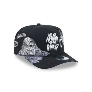 New Era 9FIFTY A-Frame Are You Afraid Snapback Hat - Black - BLACK