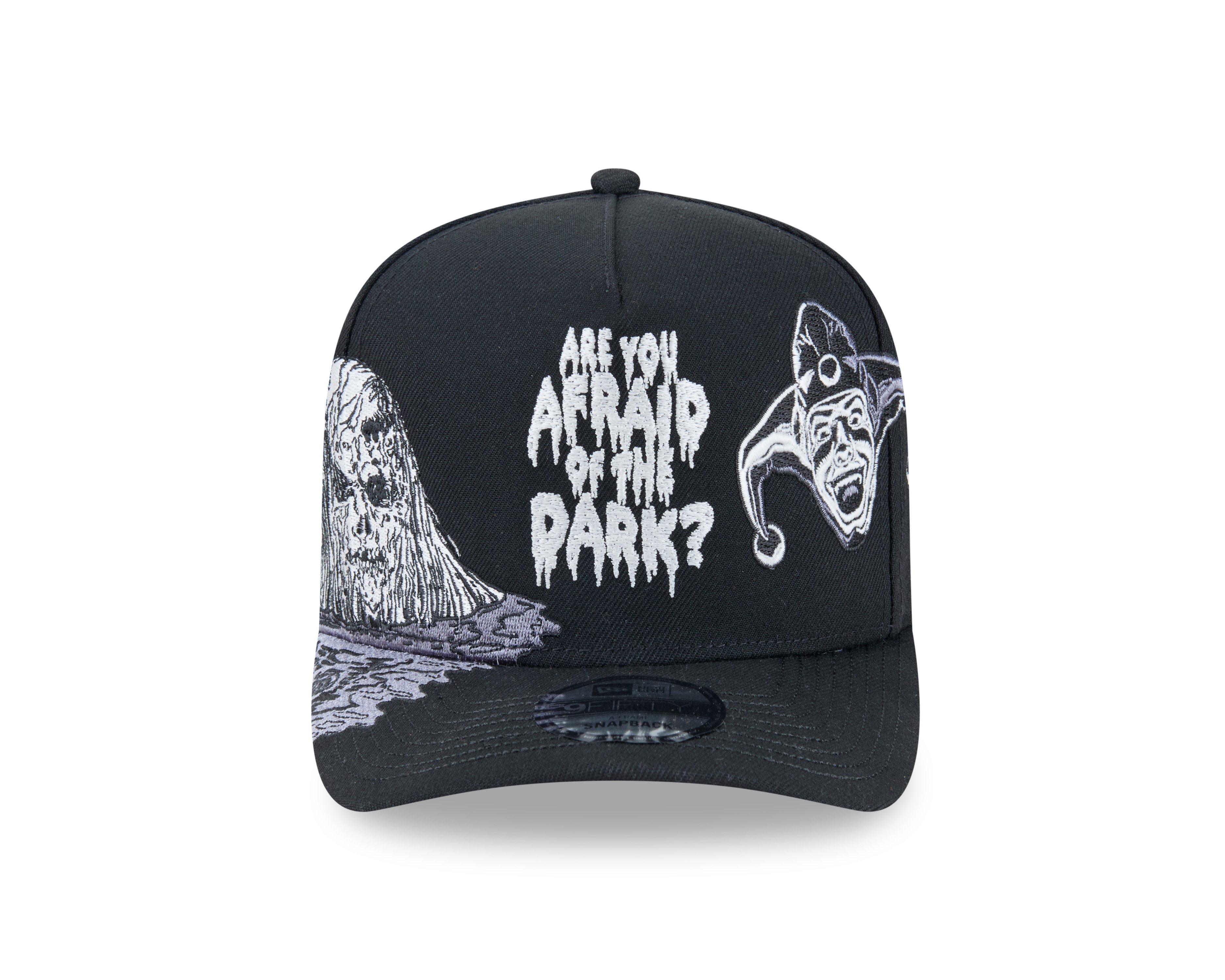 New Era 9FIFTY A-Frame Are You Afraid Snapback Hat - Black - BLACK