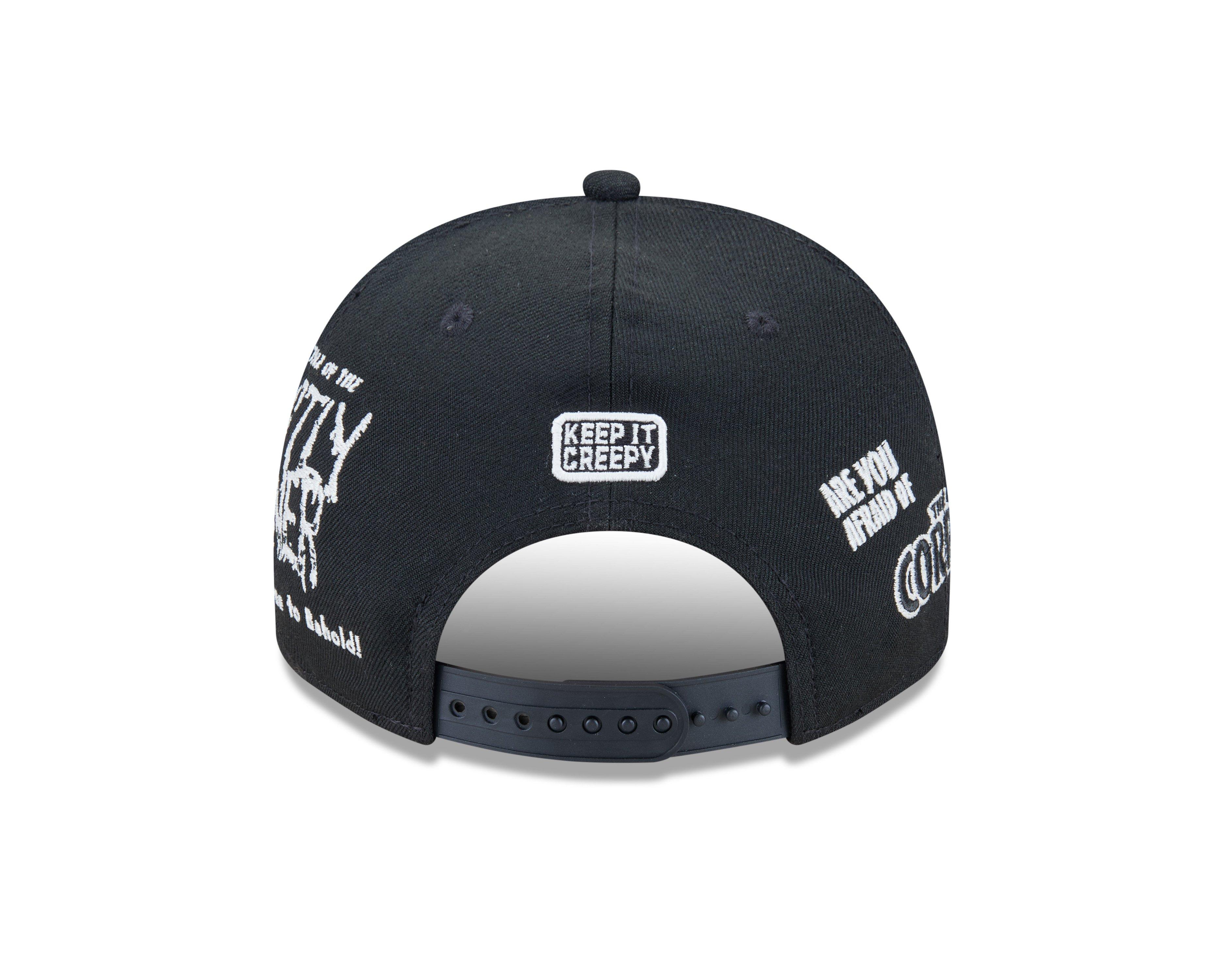 New Era 9FIFTY A-Frame Are You Afraid Snapback Hat - Black - BLACK