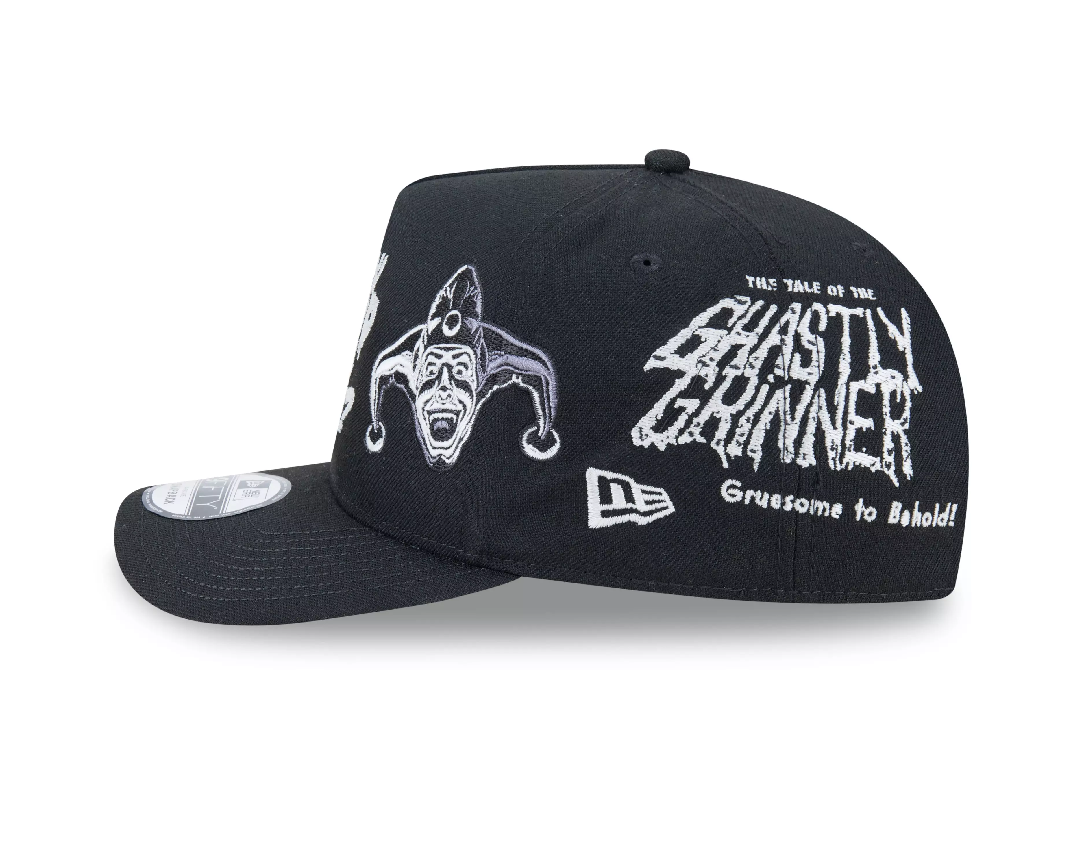 New Era 9FIFTY A-Frame Are You Afraid Snapback Hat - Black - BLACK