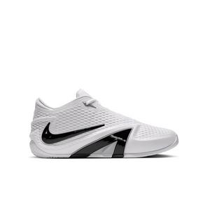 Nike Ja 4 "Phantom" Grade School Kids' Basketball Shoe - WHITE/BLACK/COBALT BLISS