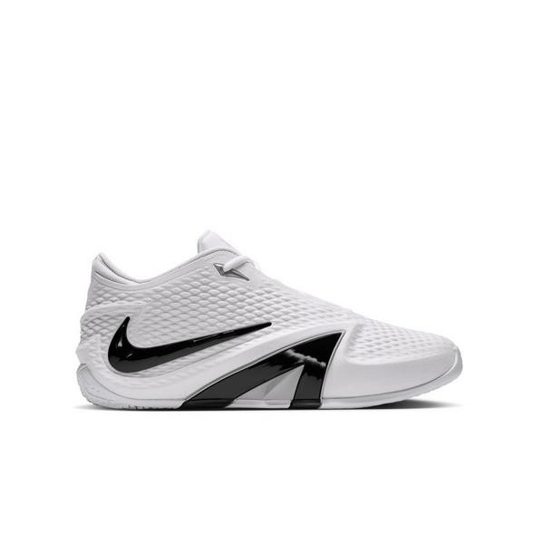 Nike Ja 4 "Phantom" Grade School Kids' Basketball Shoe - WHITE/BLACK/COBALT BLISS