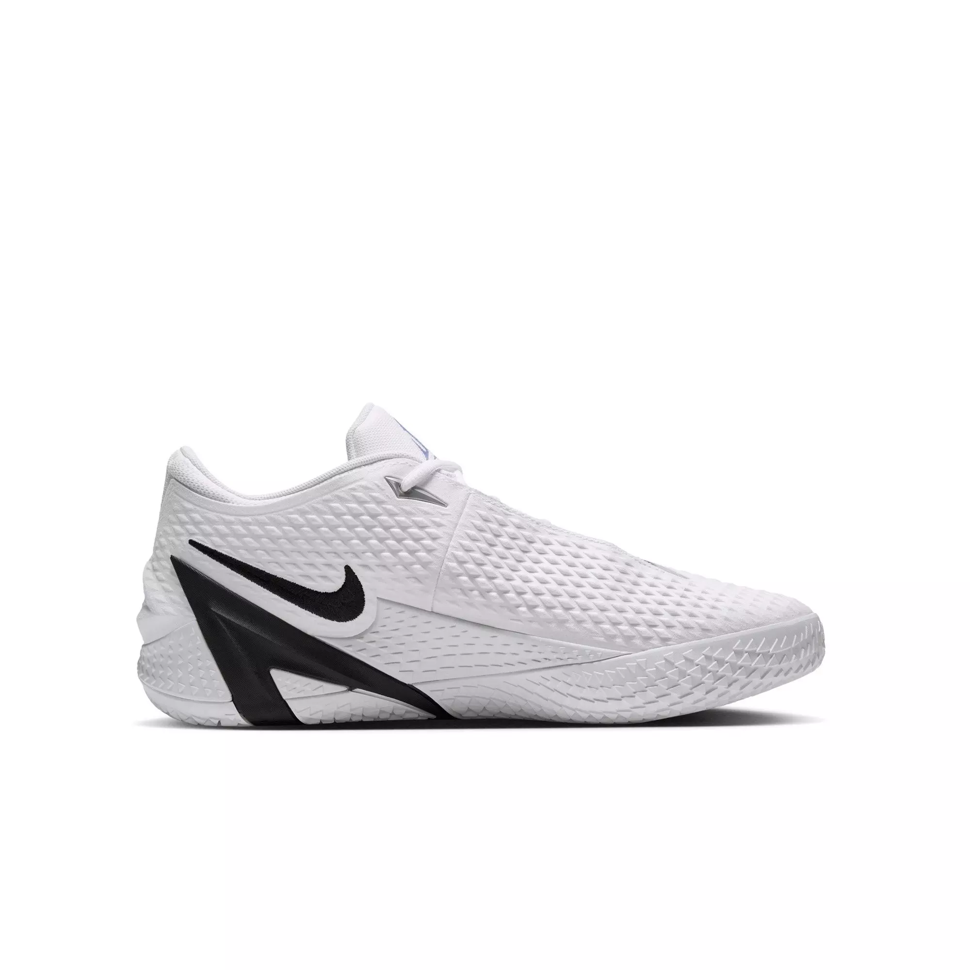 Nike Ja 4 "Phantom" Grade School Kids' Basketball Shoe - WHITE/BLACK/COBALT BLISS
