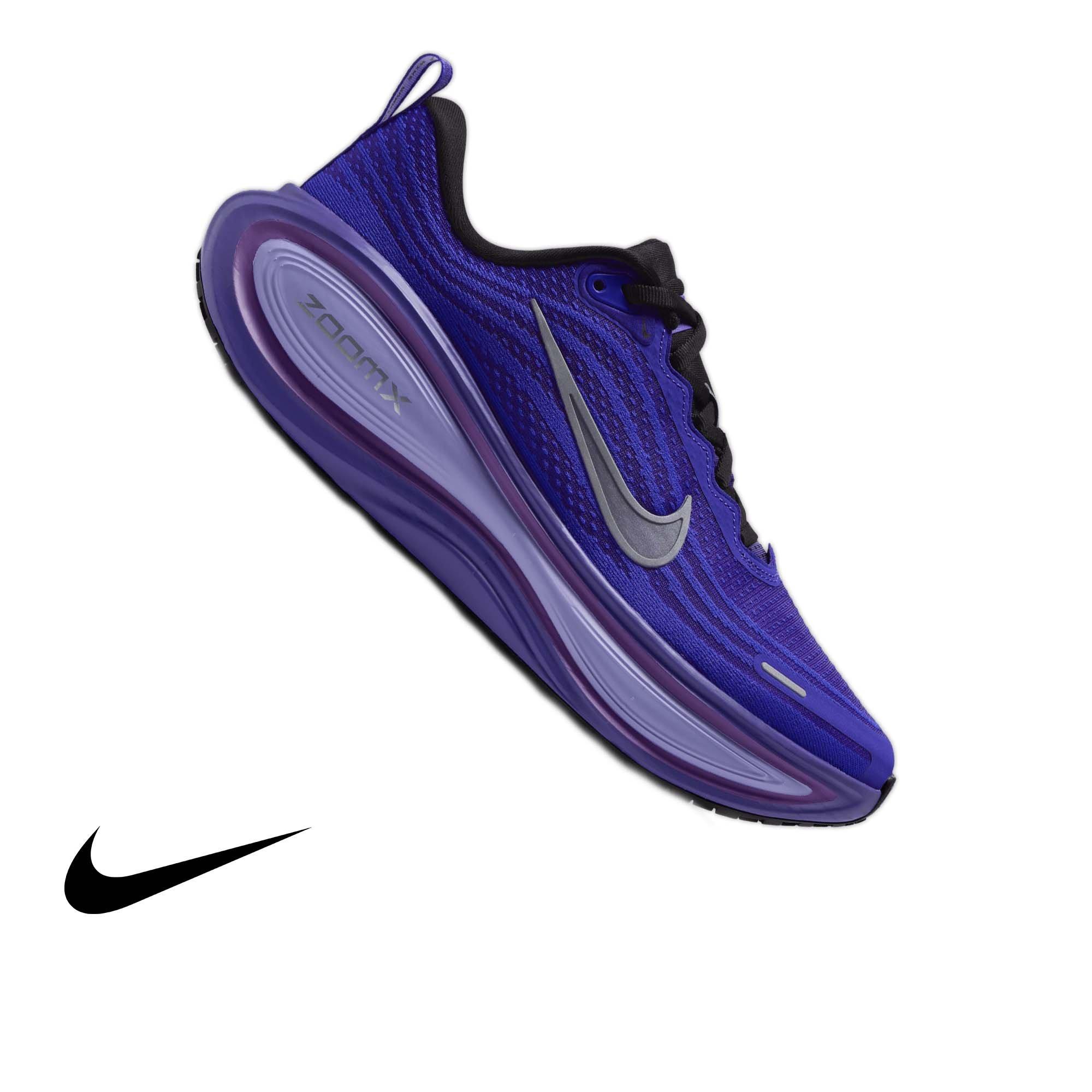 Nike Vomero Plus "Persian Violet" Women's Road Running Shoe - BLACK/METALLIC SILVER/PERSIAN VIOLET