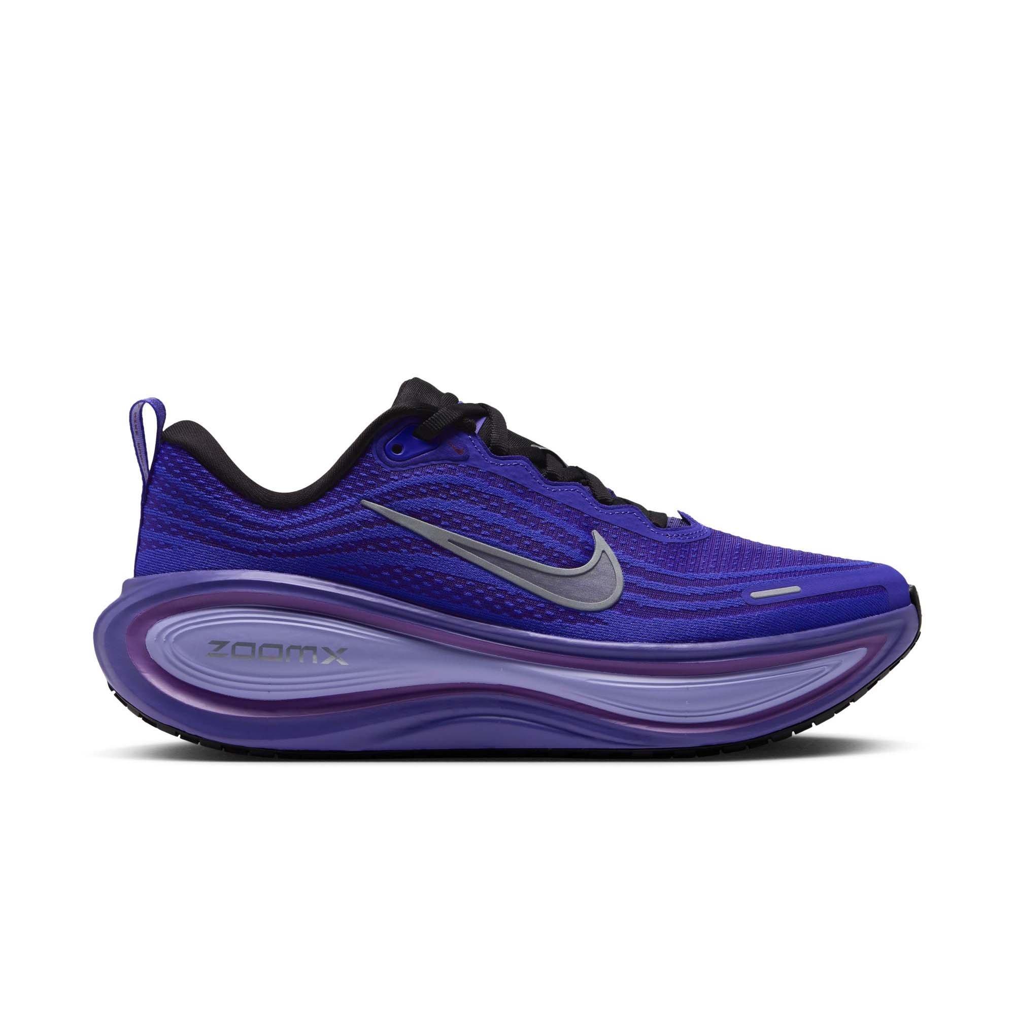Nike Vomero Plus "Persian Violet" Women's Road Running Shoe - BLACK/METALLIC SILVER/PERSIAN VIOLET