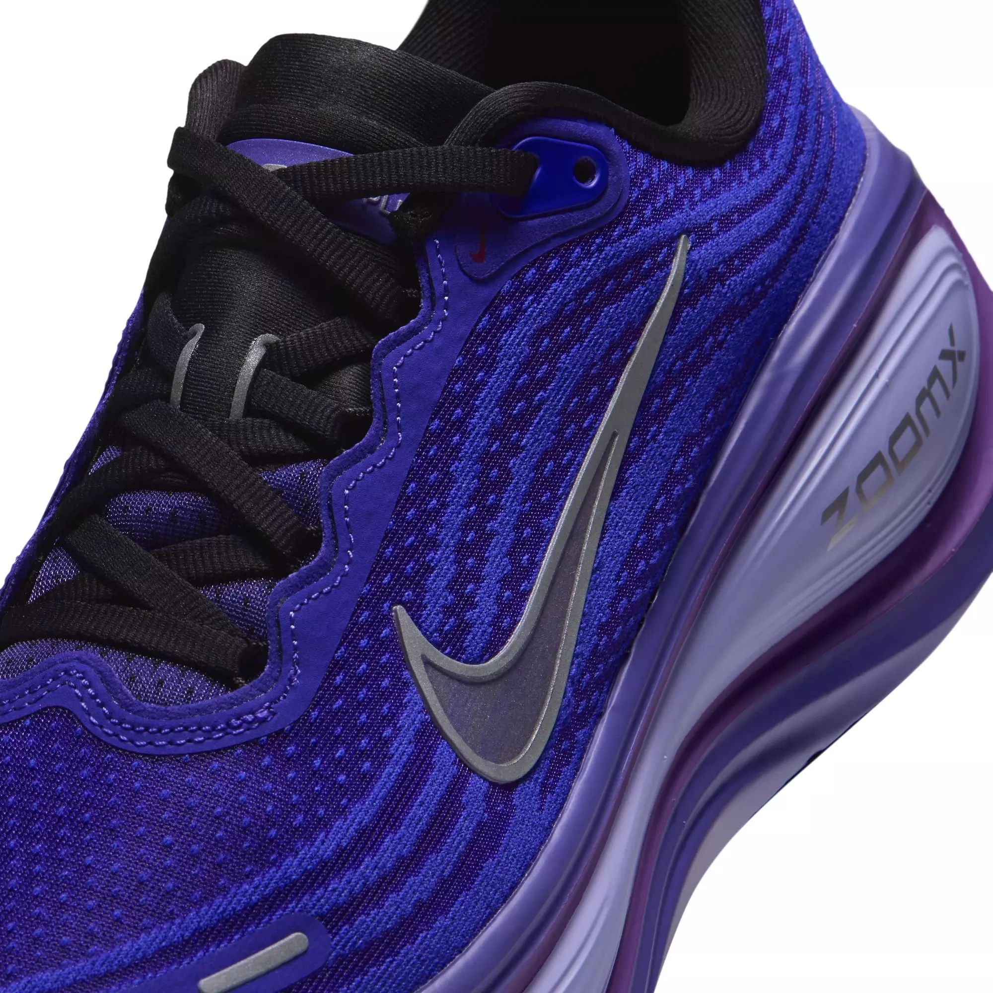 Nike Vomero Plus "Persian Violet" Women's Road Running Shoe - BLACK/METALLIC SILVER/PERSIAN VIOLET
