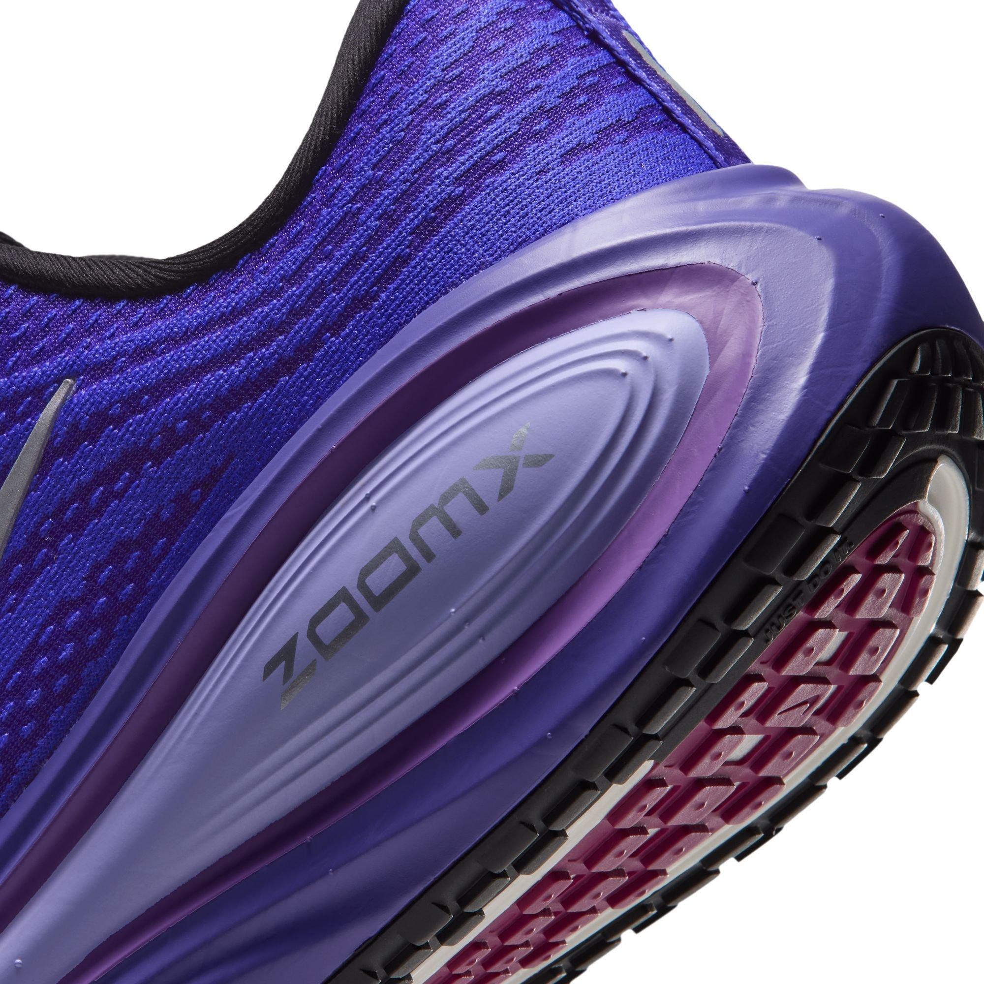 Nike Vomero Plus "Persian Violet" Women's Road Running Shoe - BLACK/METALLIC SILVER/PERSIAN VIOLET