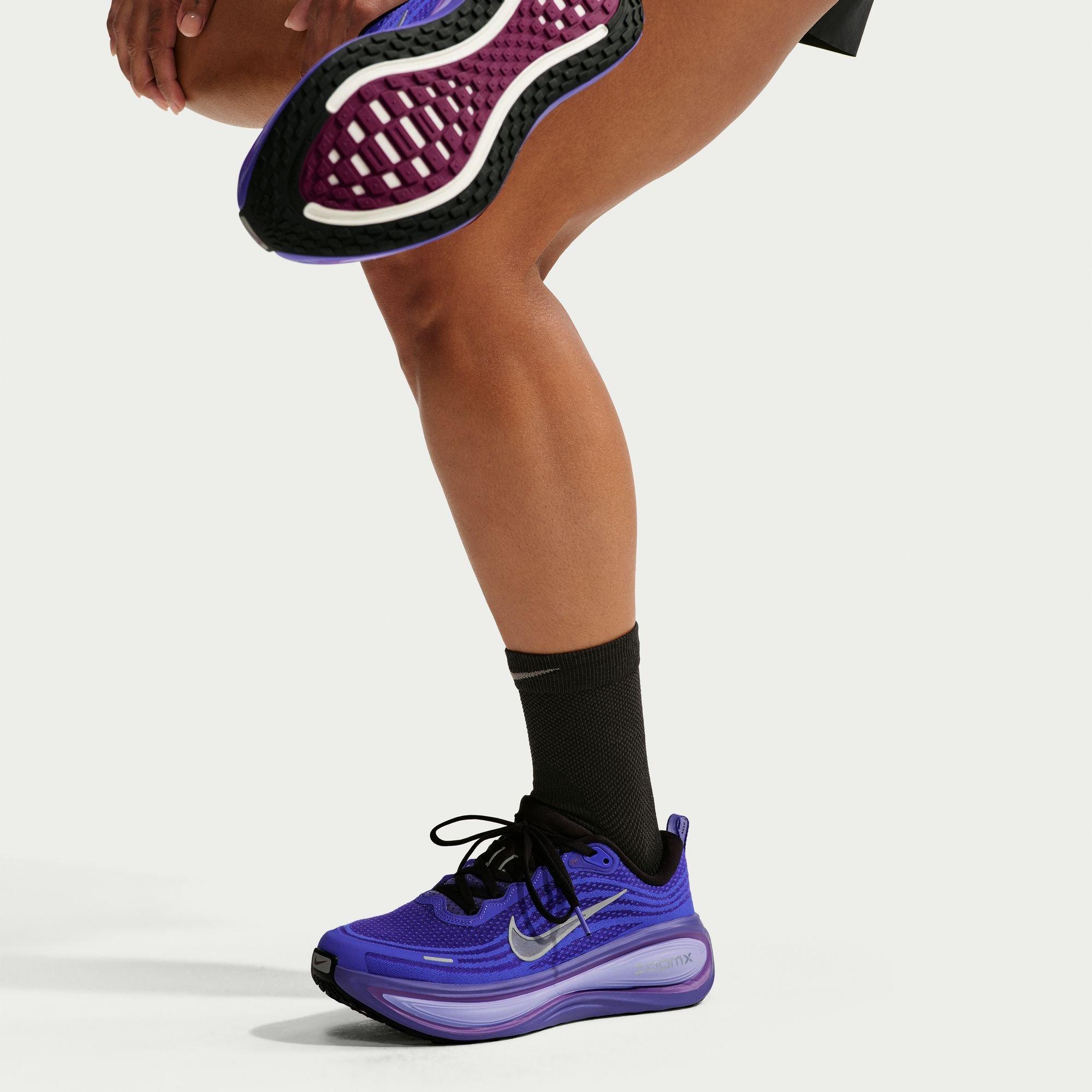 Nike Vomero Plus "Persian Violet" Women's Road Running Shoe - BLACK/METALLIC SILVER/PERSIAN VIOLET