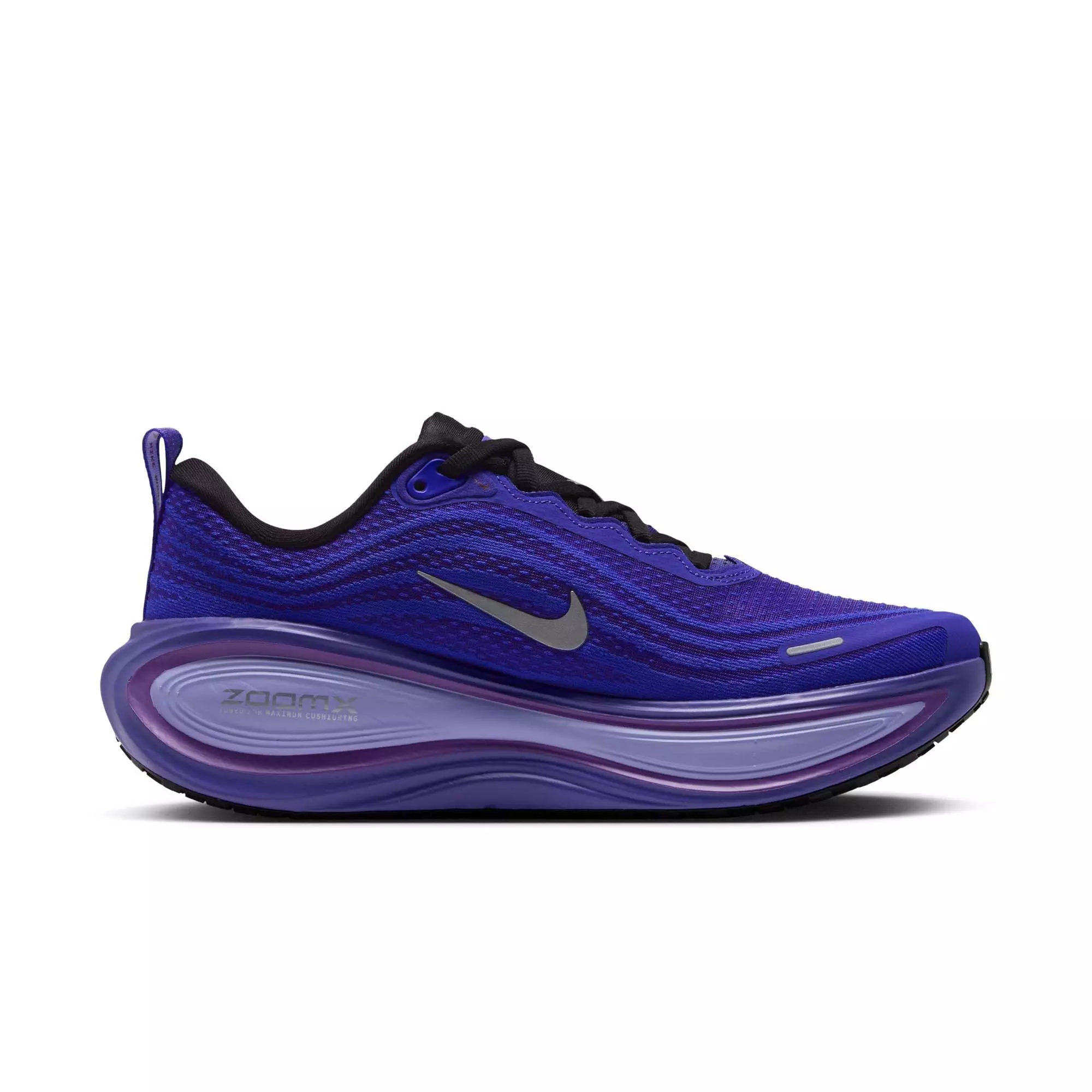 Nike Vomero Plus "Persian Violet" Women's Road Running Shoe - BLACK/METALLIC SILVER/PERSIAN VIOLET